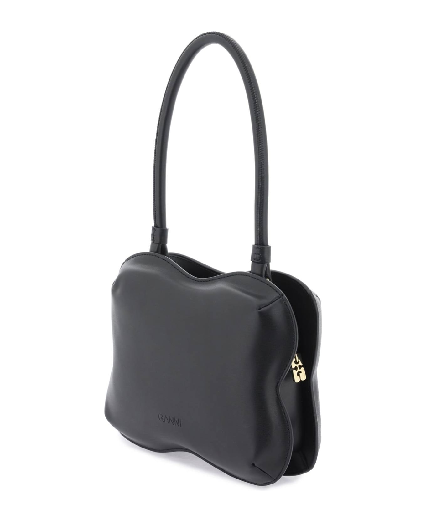 Ganni Butterfly Handbag - BLACK (Black)