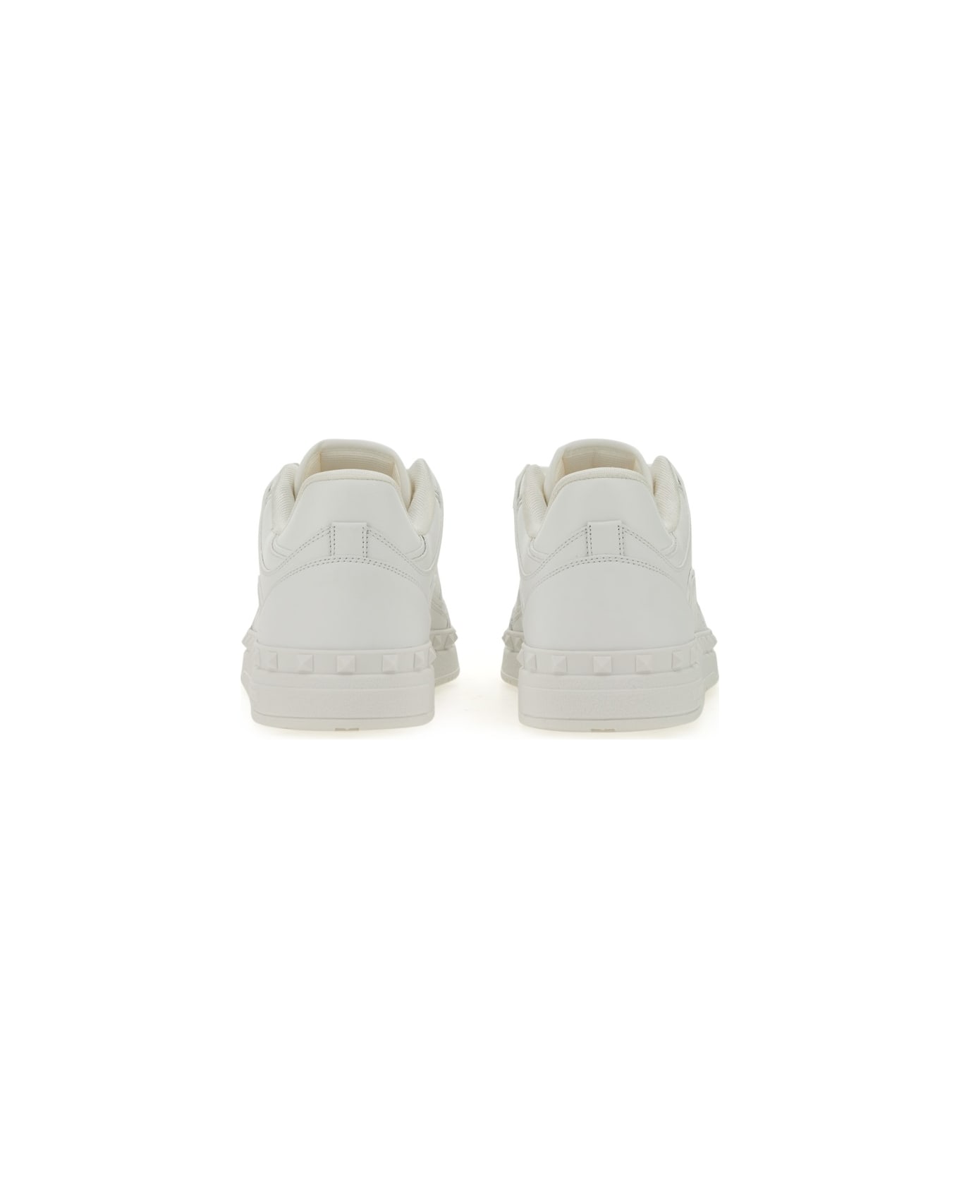Valentino Garavani Low Top Sneaker "freedots" - WHITE