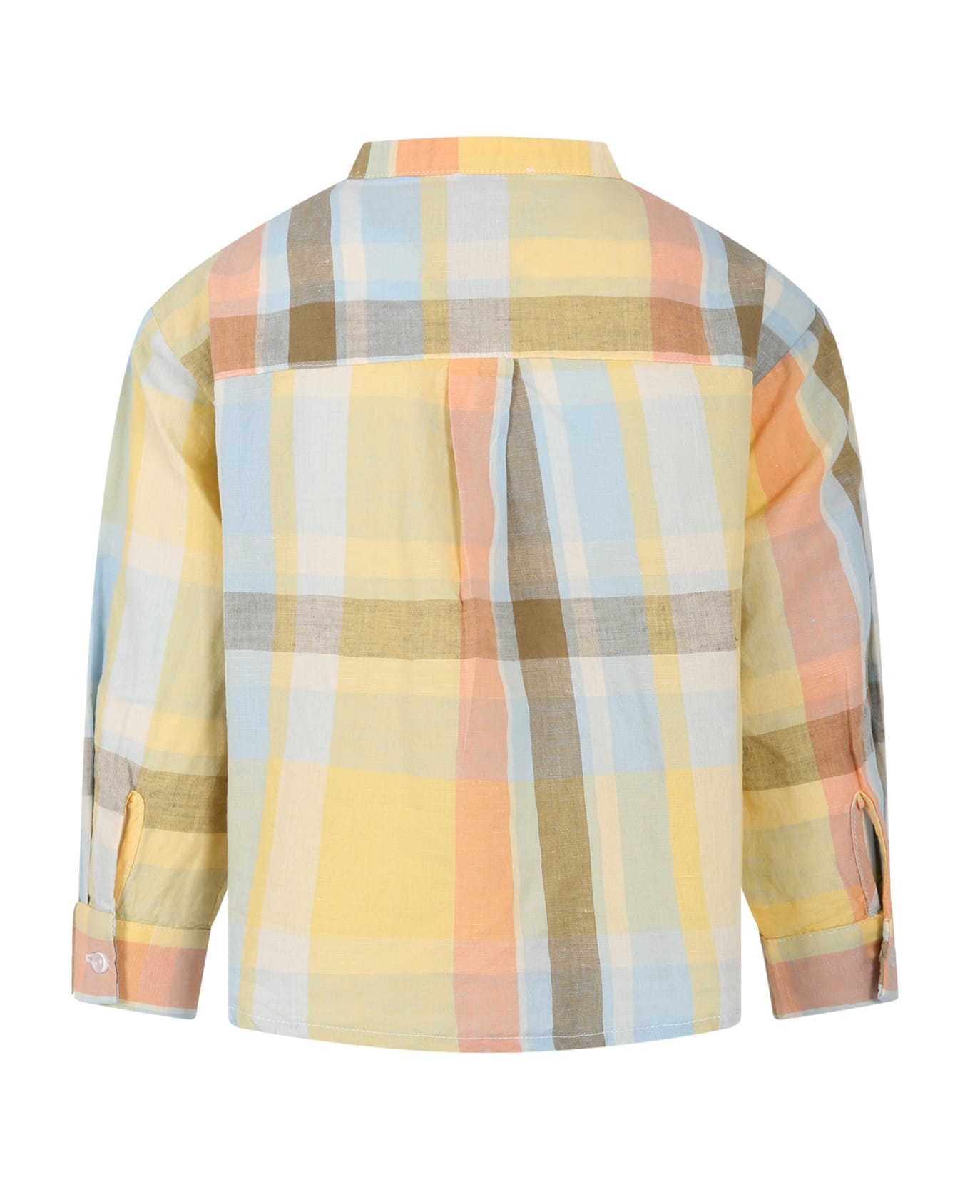 The New Society Multicolor Shirt For Boy With Logo - Multicolor