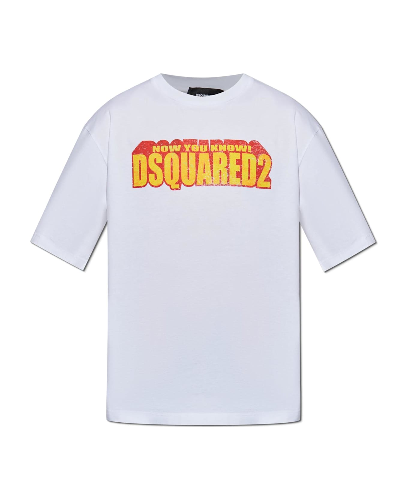 Dsquared2 T-shirt With Logo - WHITE