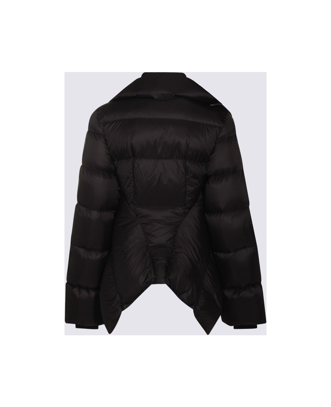 Rick Owens Black Down Jacket - Black