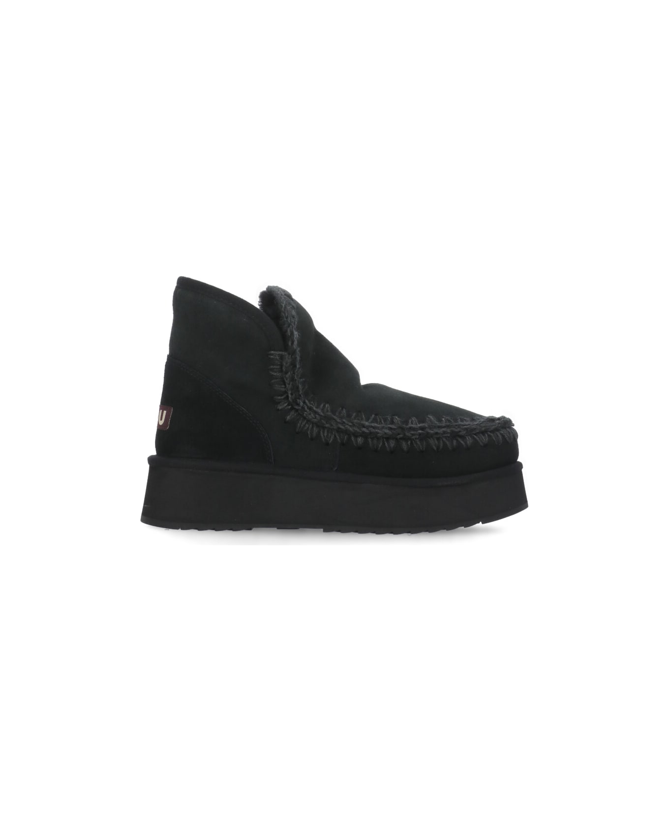 Mou Mini Eskimo Platform Boots - Black