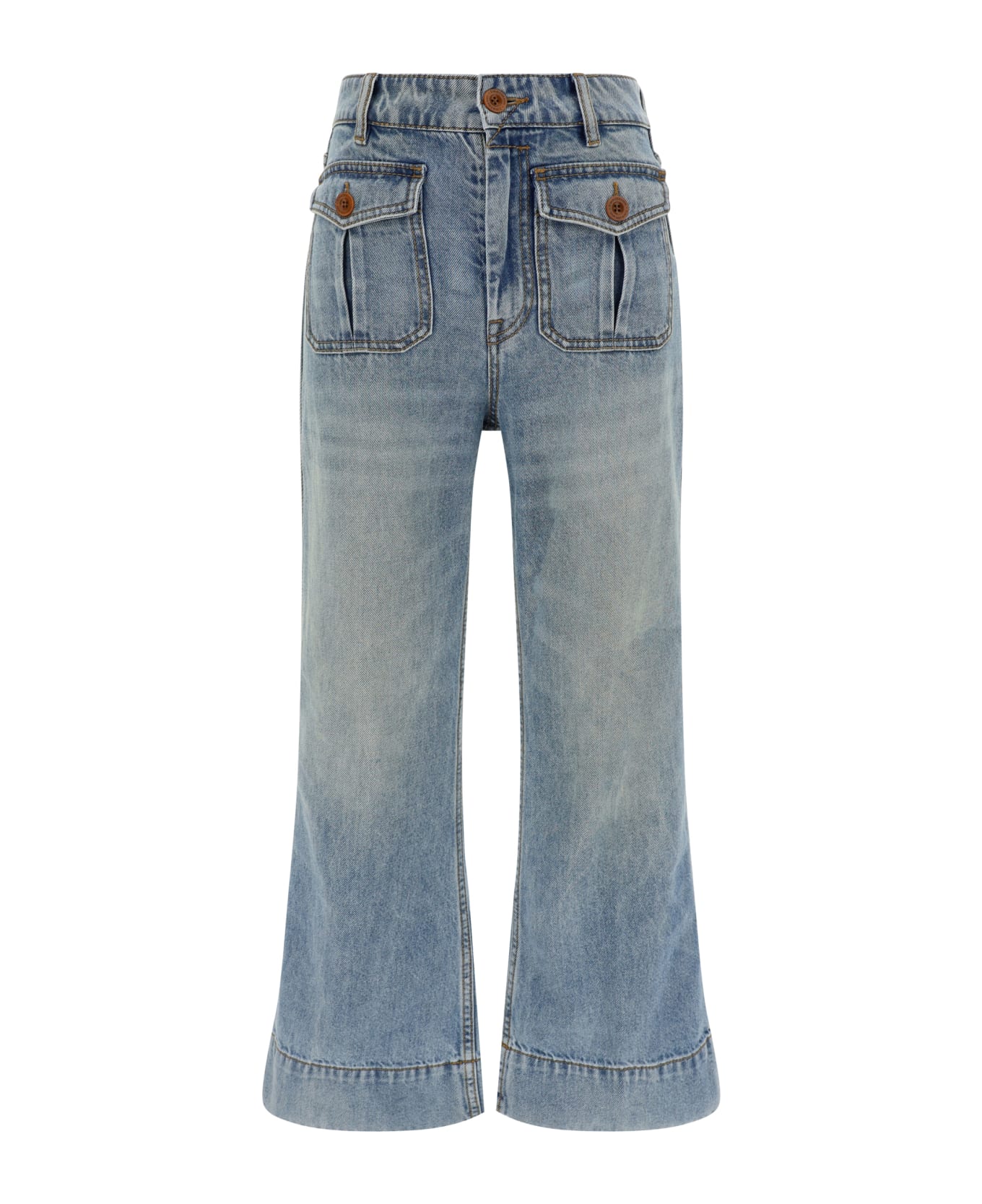 Zimmermann Flare Jeans - Faded Blue