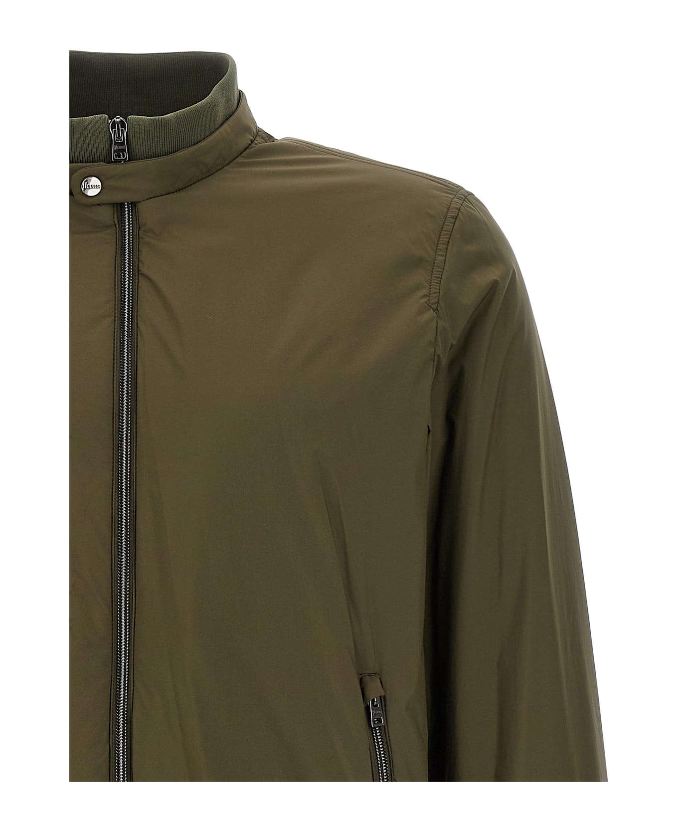 Herno 
ecoage
 Bomber Jacket - Green