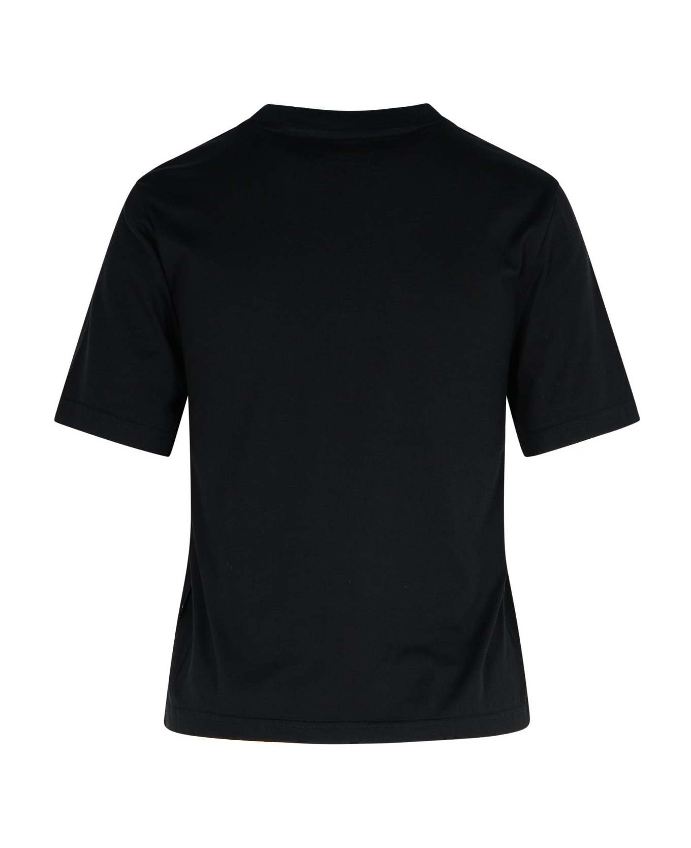 Palm Angels Logo Print T-shirt - Black