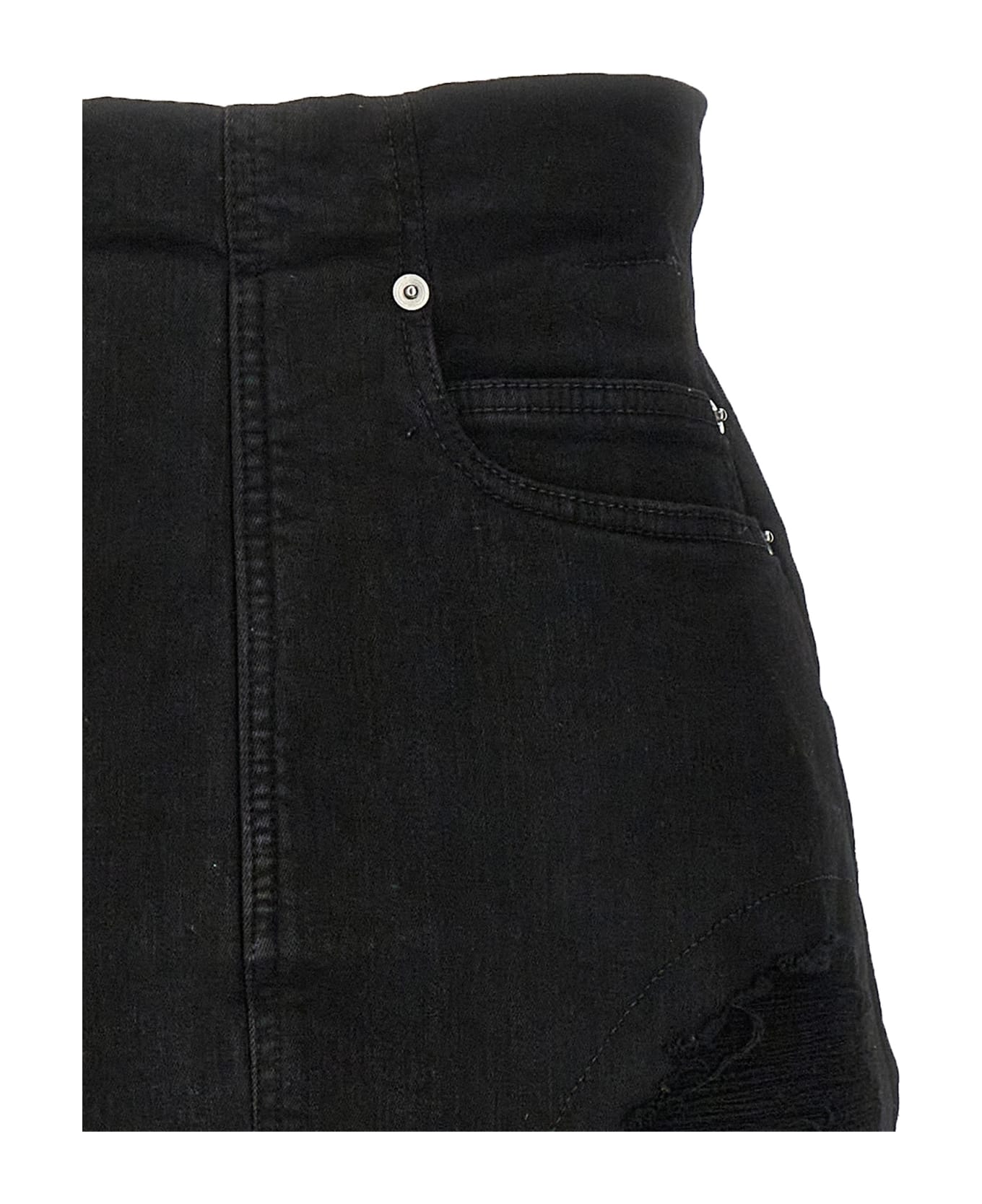 DRKSHDW 'dirt Cutoffs' Shorts - Black   ショートパンツ
