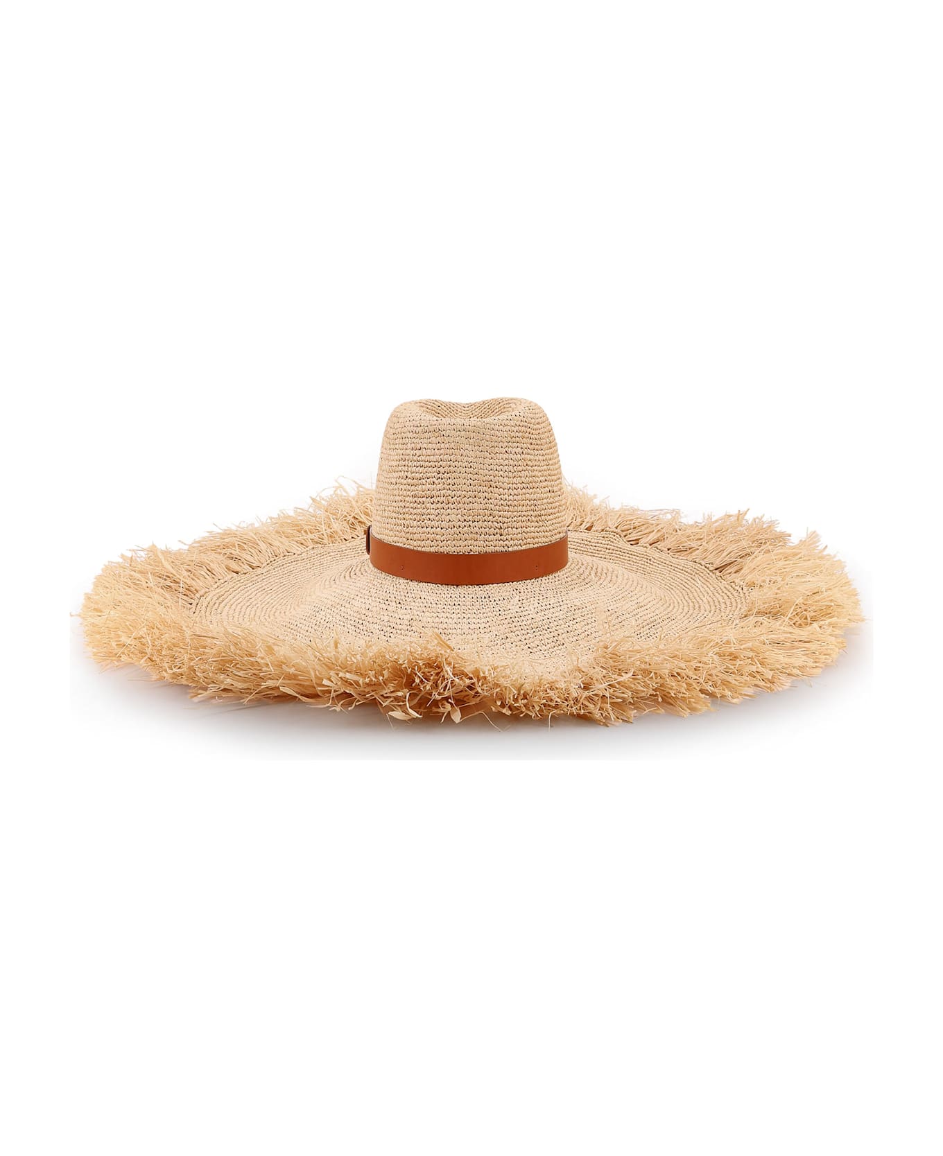 Dsquared2 Summer Lovers Natural Rafia Hat - Beige