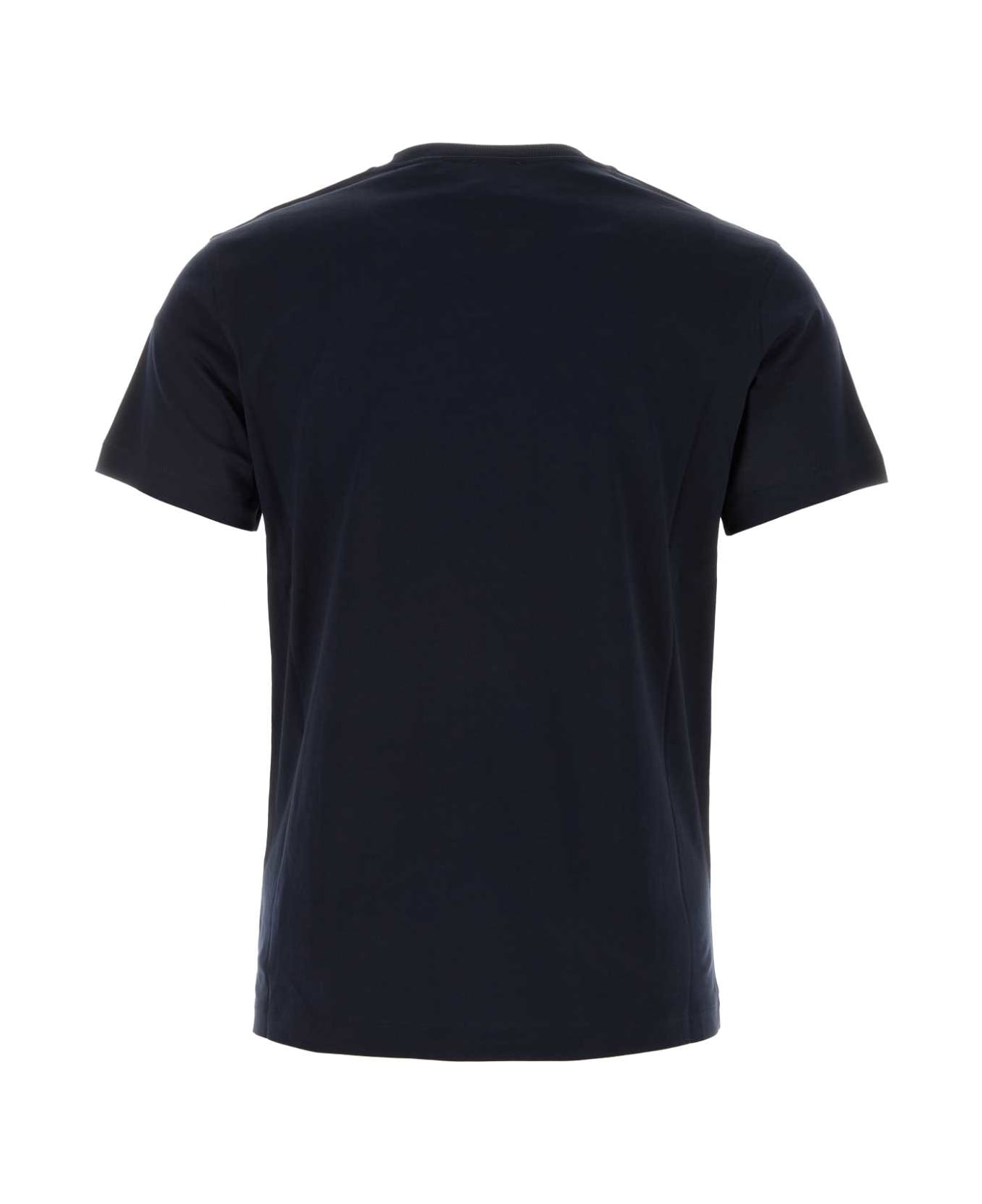 Burberry Midnight Blue Cotton T-shirt - COALBLUE シャツ