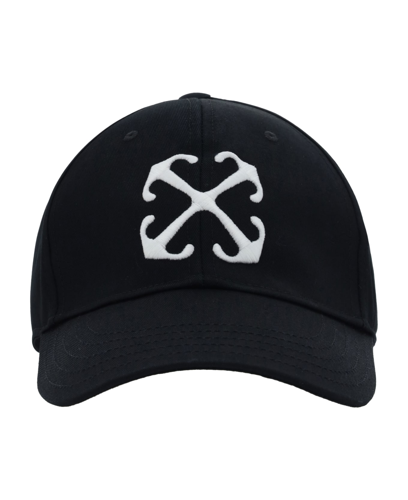 Off-White Baseball Hat - Black 帽子