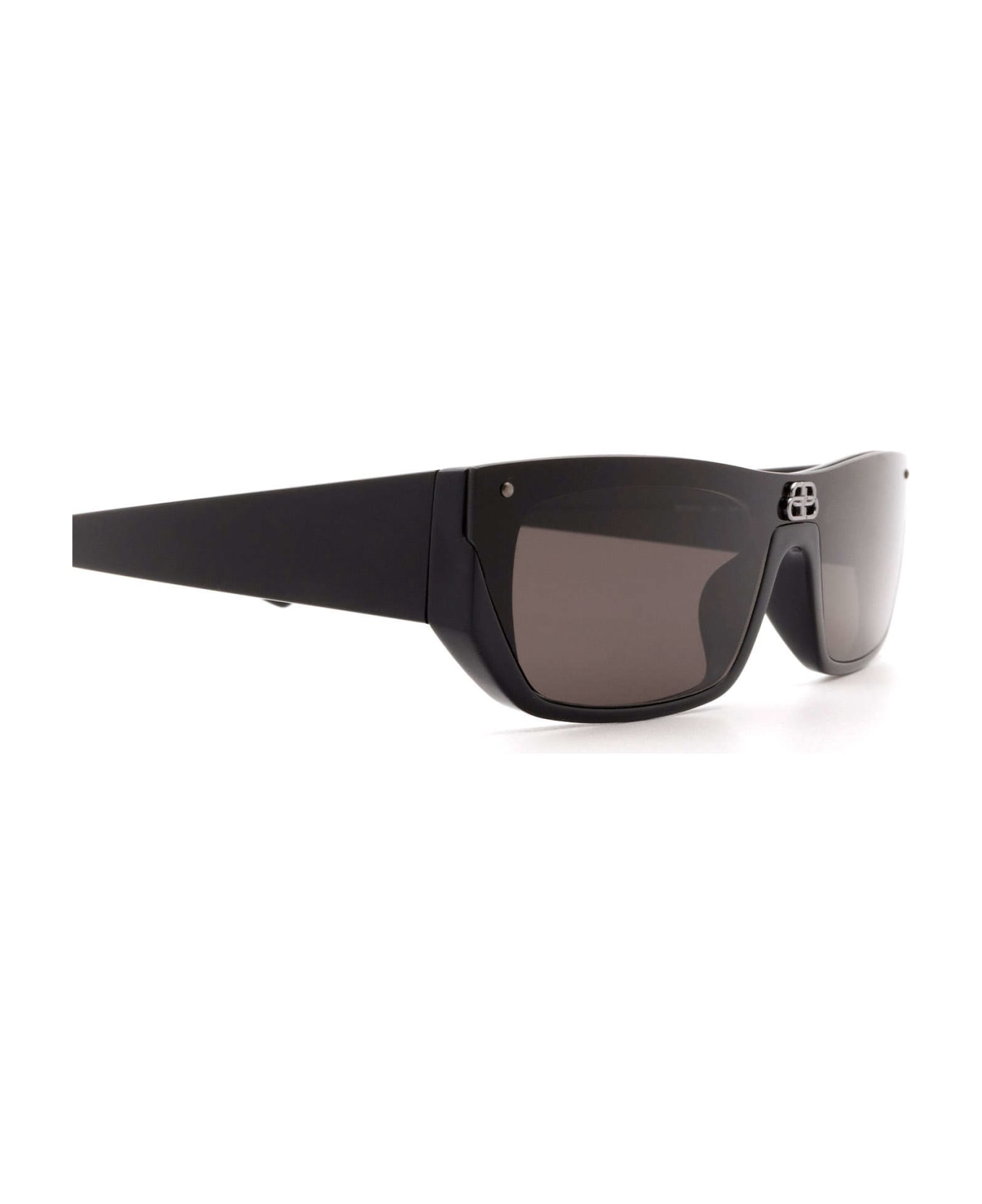 Balenciaga Eyewear Bb0080s Sunglasses - 001 BLACK BLACK GREY サングラス