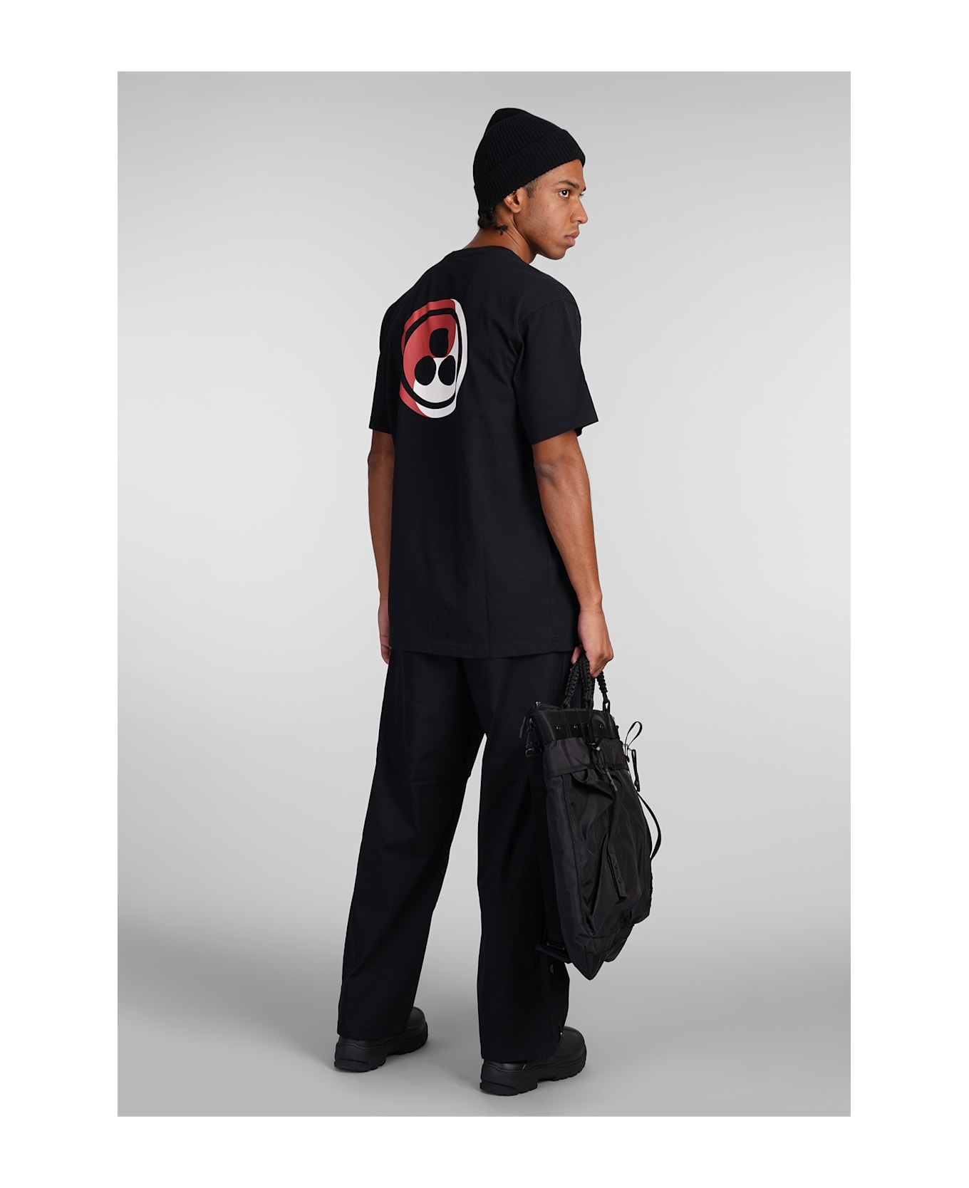 Maharishi Pax Cultura T-shirt In Black Cotton - black