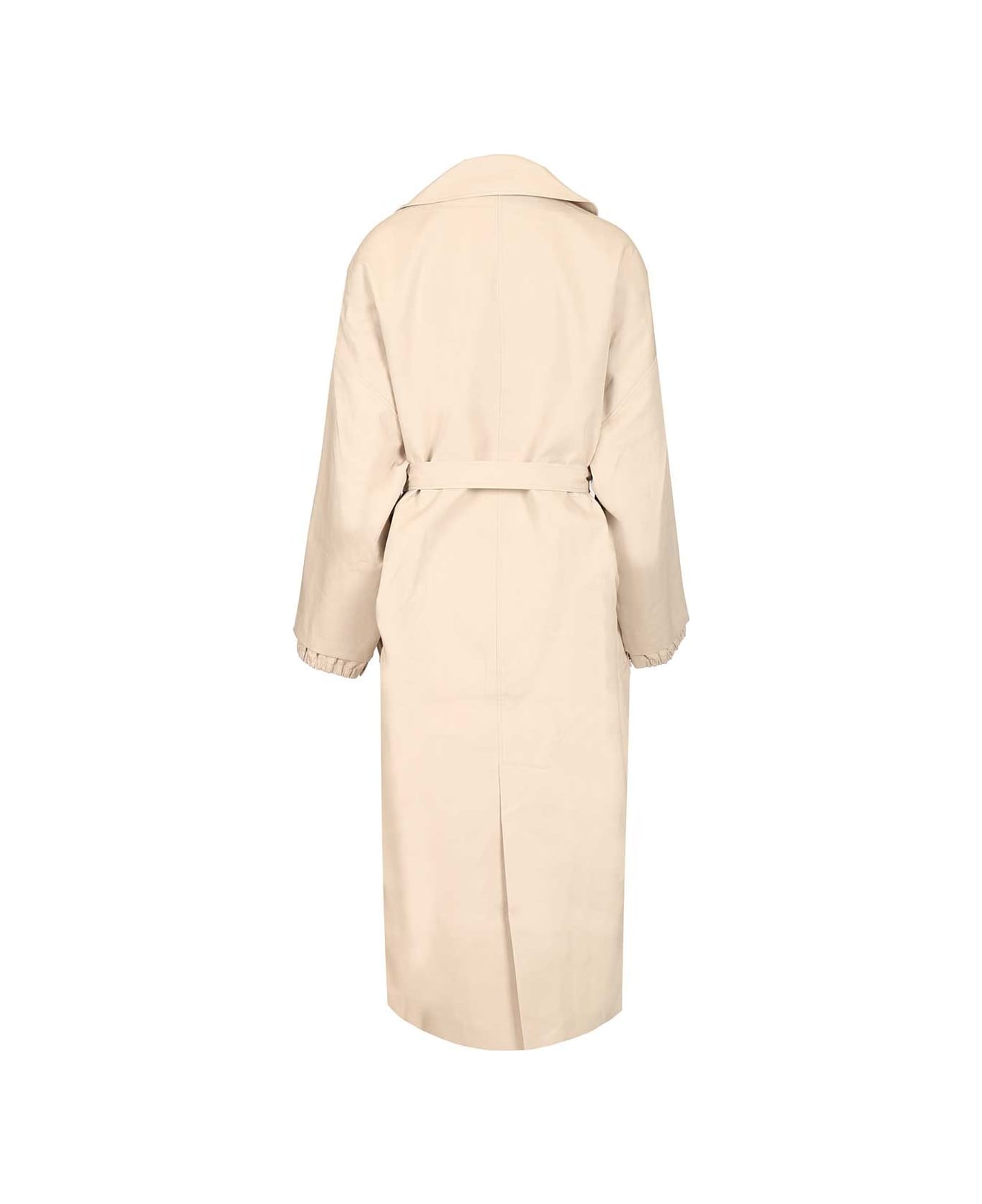 Jacquemus Trapezi Trench Coat - Off-white