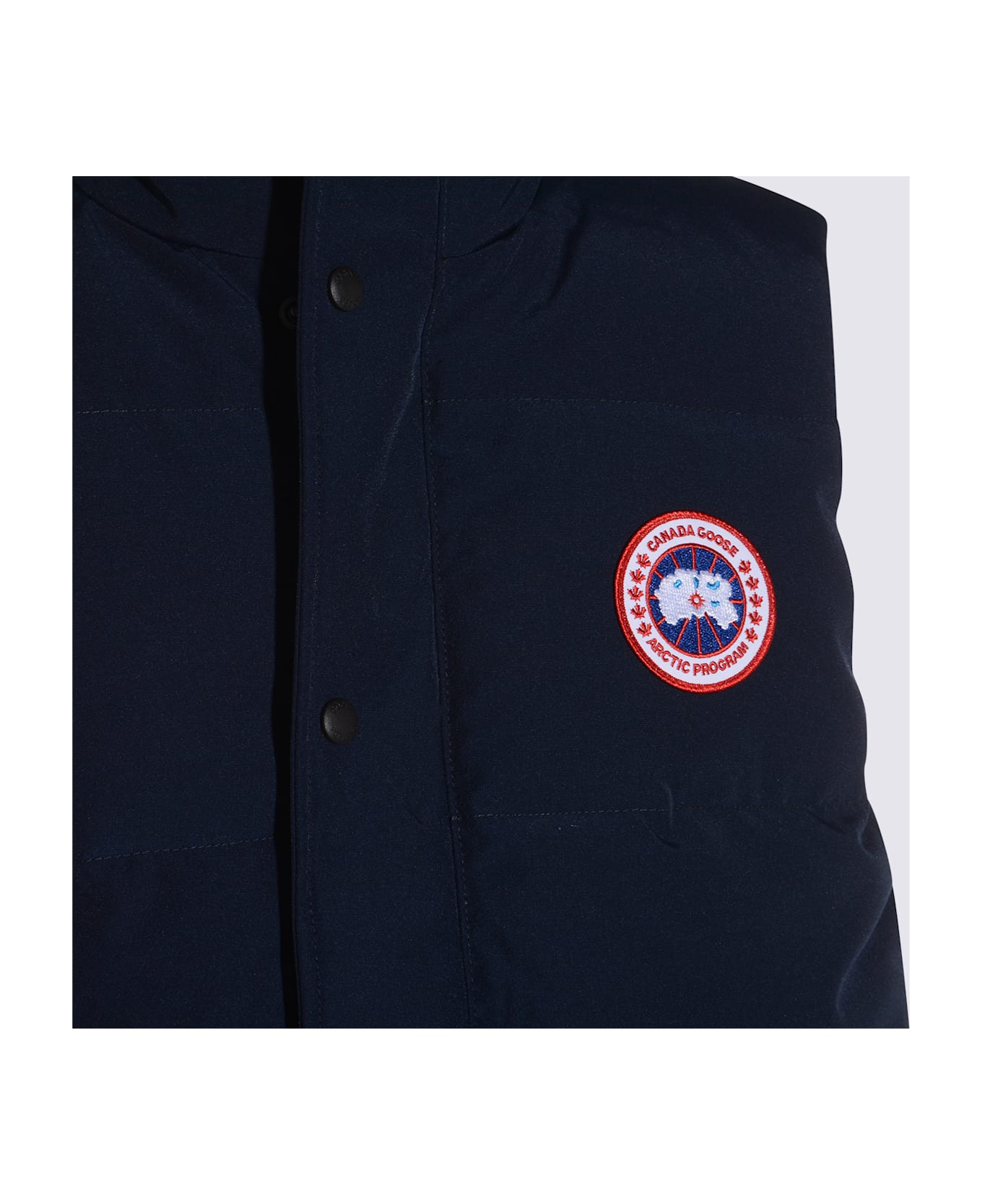 Canada Goose Blue Freestyle Crew Vest Down Jacket - ATLANTIC NAVY