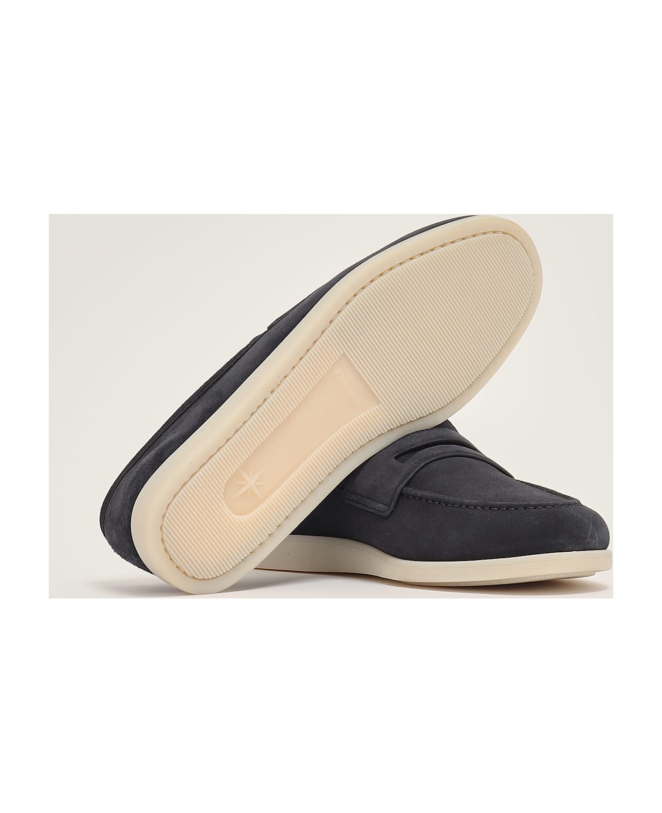 Church's Portsmouth Soft Suede Loafers - NAVY