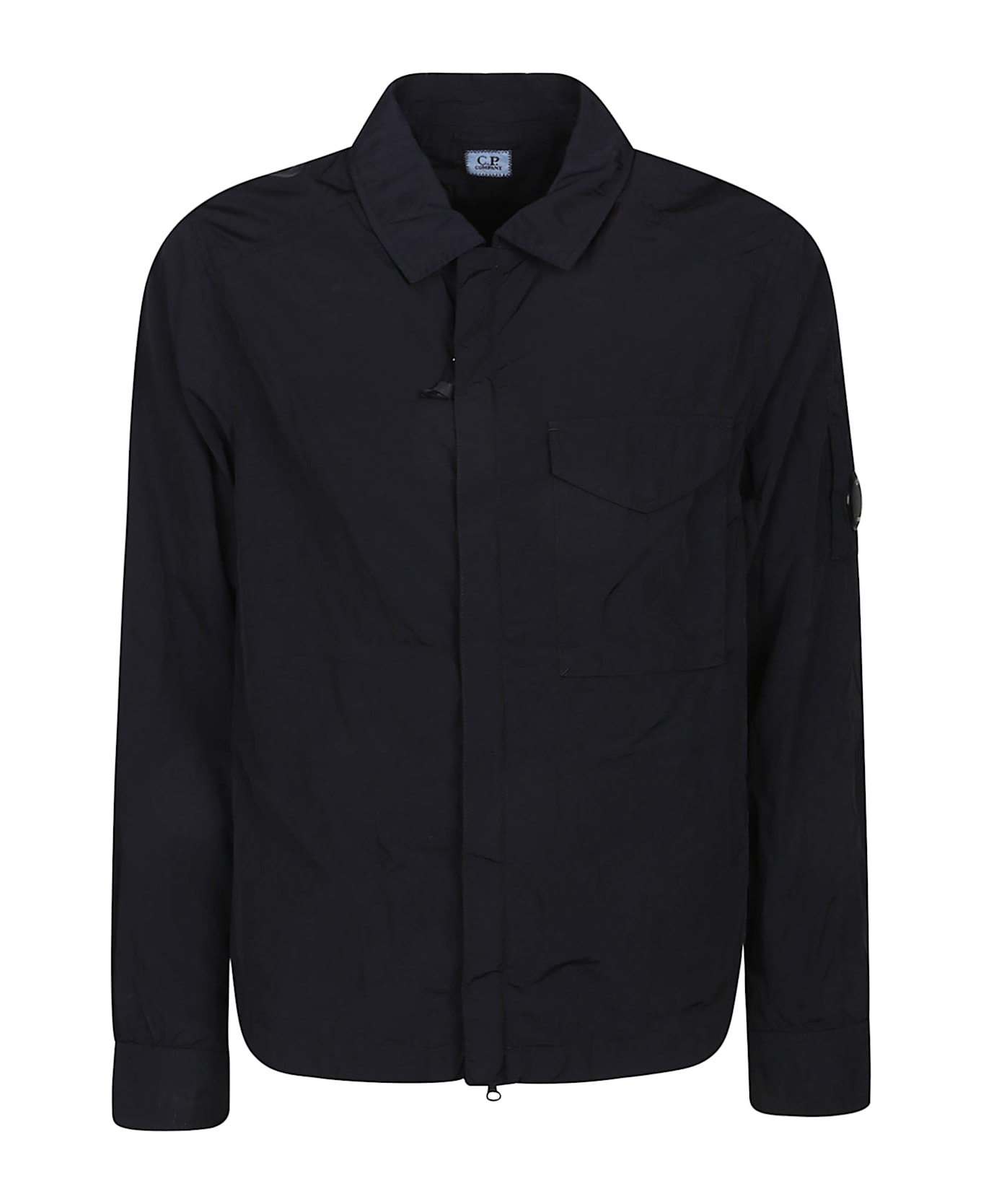 C.P. Company Chrome-r Full Zip Overshirt - Total Eclipse
