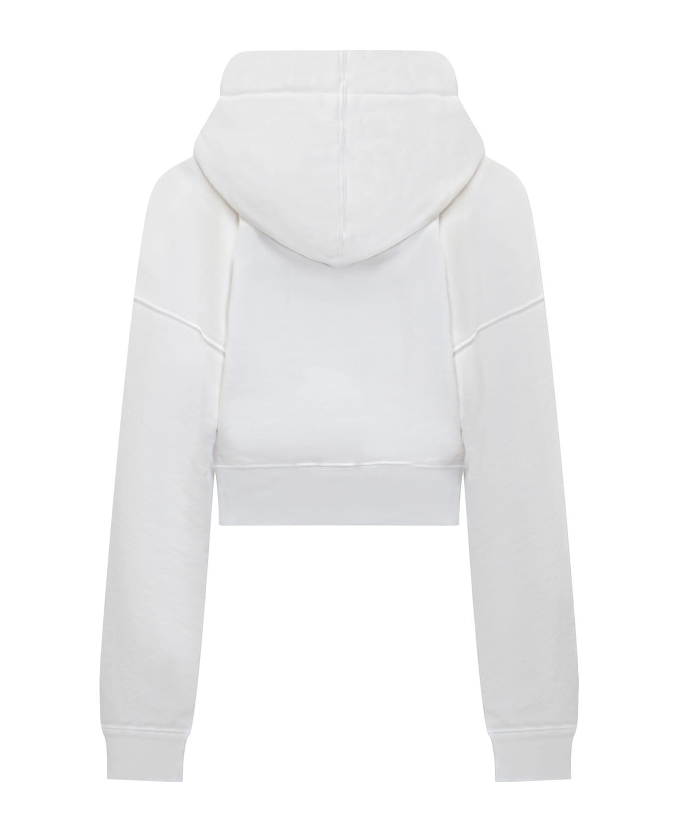 Off-White Bookish Roses Hoodie - WHITE-WHITE