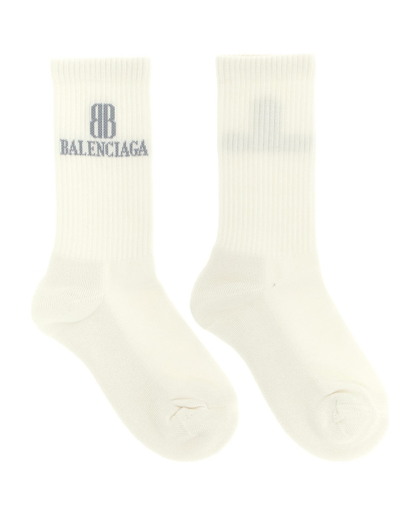 Balenciaga 
nano Bb
 Socks - White