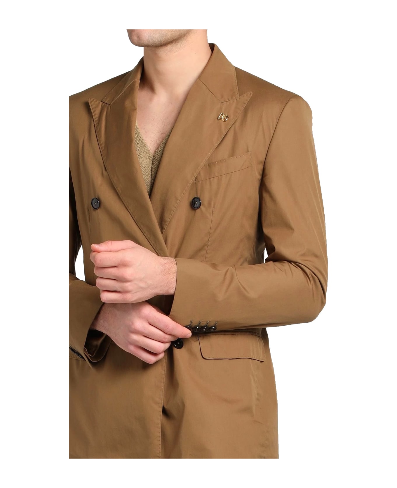 Dolce & Gabbana Double-breasted Suit - Brown