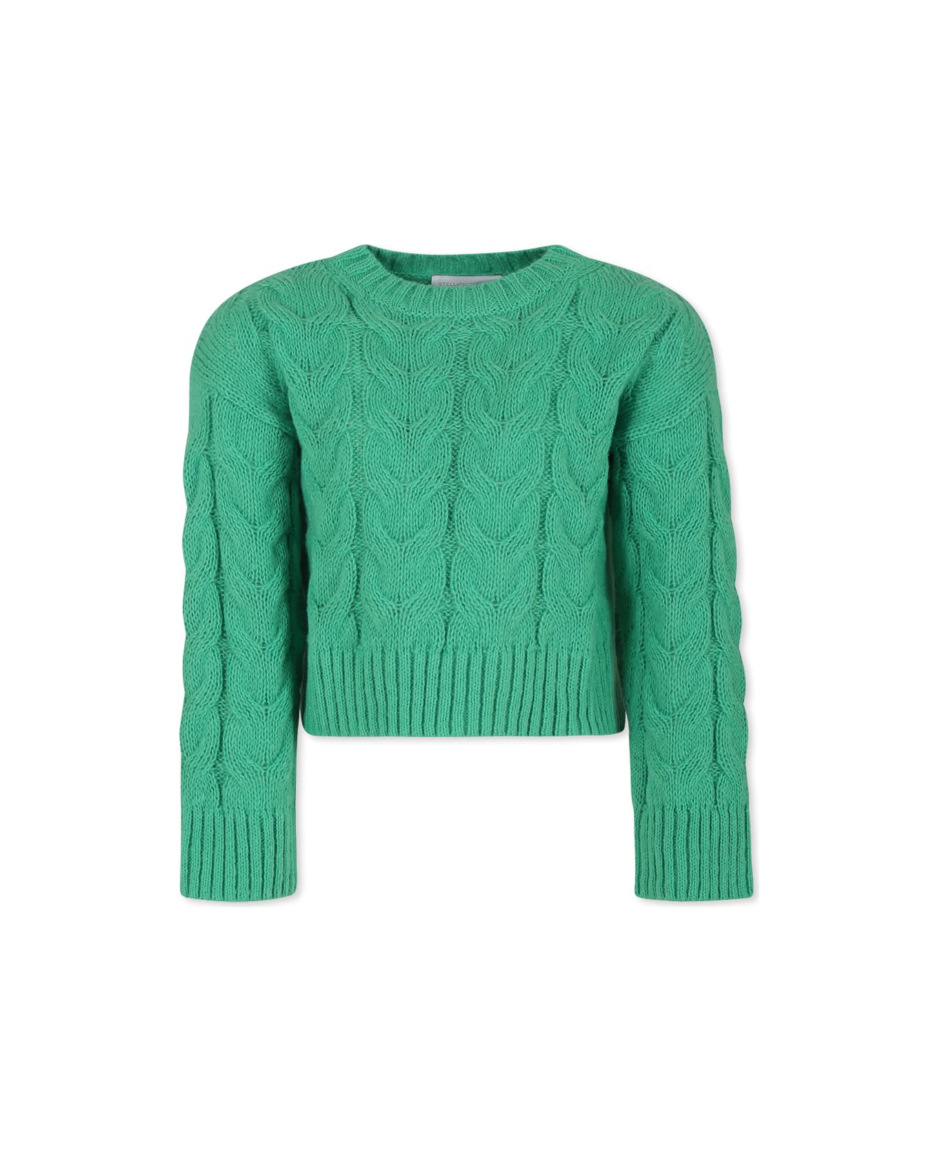 Stella McCartney Kids Green Sweater For Girl - Green