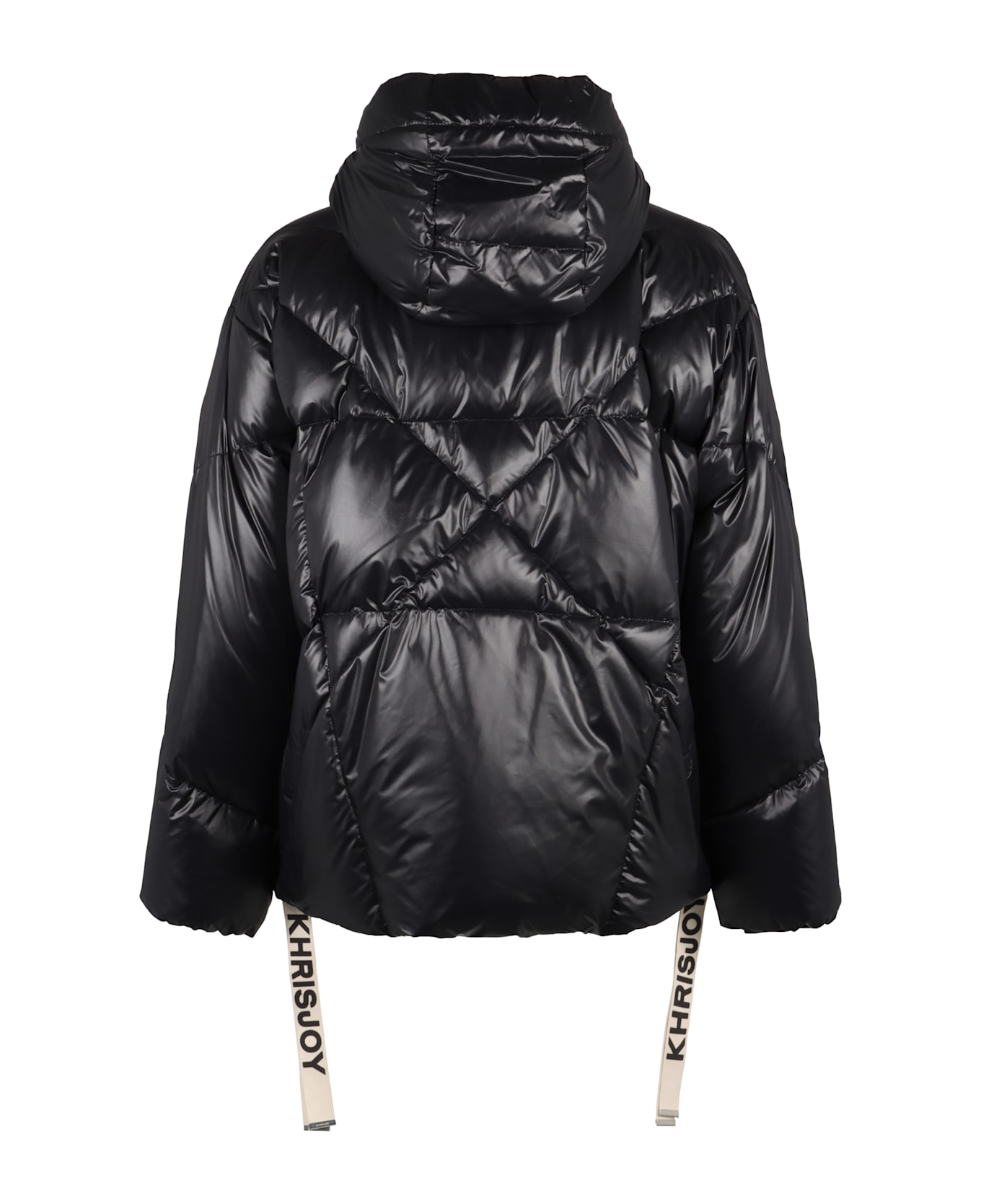 Khrisjoy Puff Khrisman Hooded Down Jacket - black