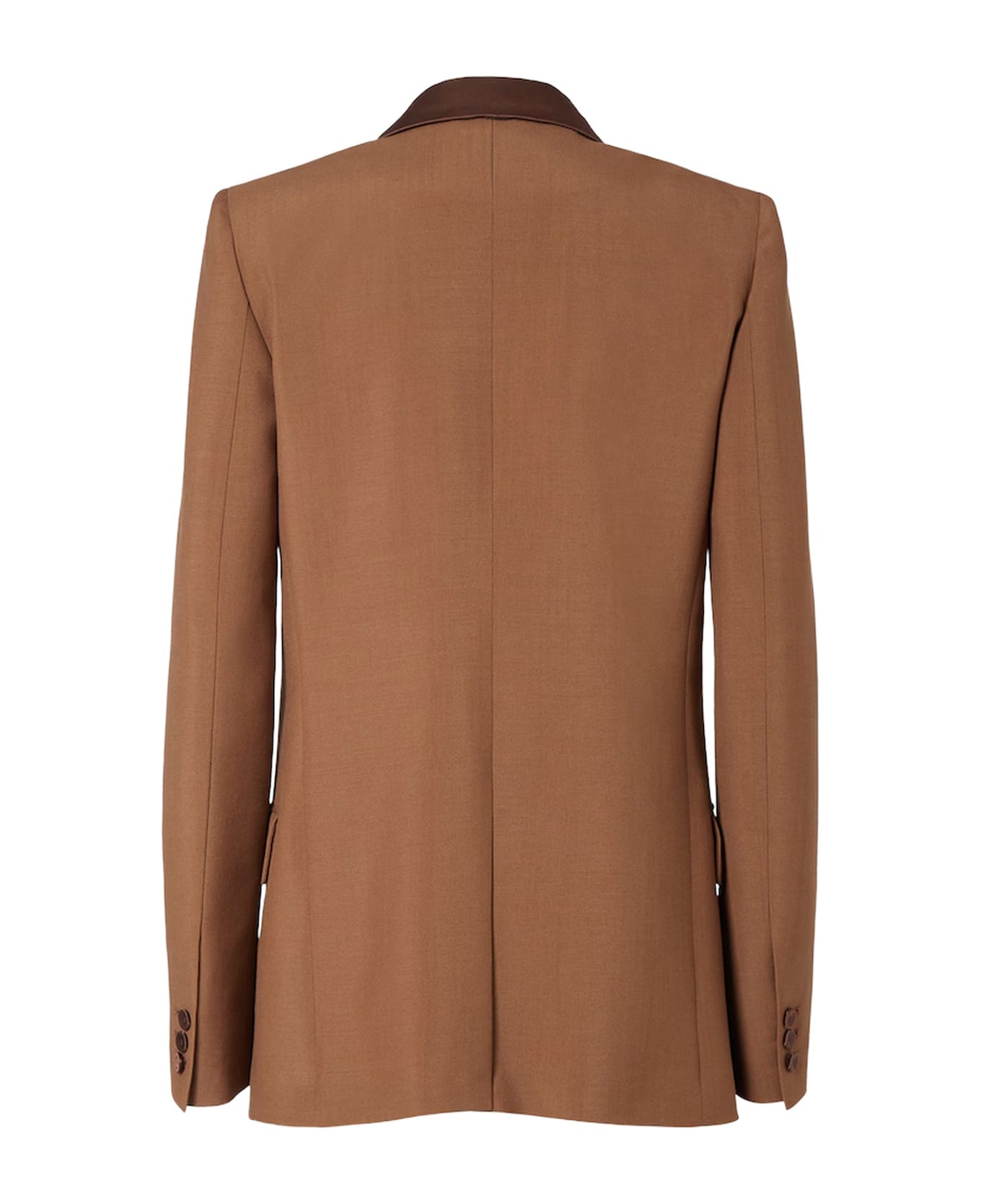 Fendi Wool And Mohair Blazer - Tobacco
