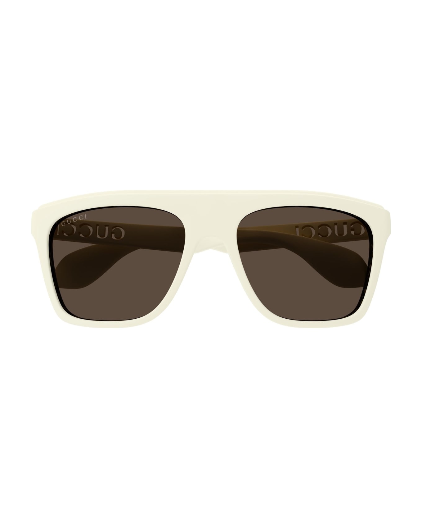 Gucci Eyewear Sunglasses - Avorio/Marrone