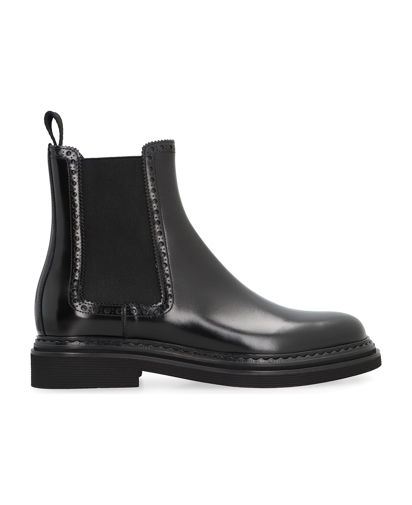 DOLCE & GABBANA チェルシフツ CT1049A1203 80999 Dolce & Gabbana Leather Chelsea Boots | italist