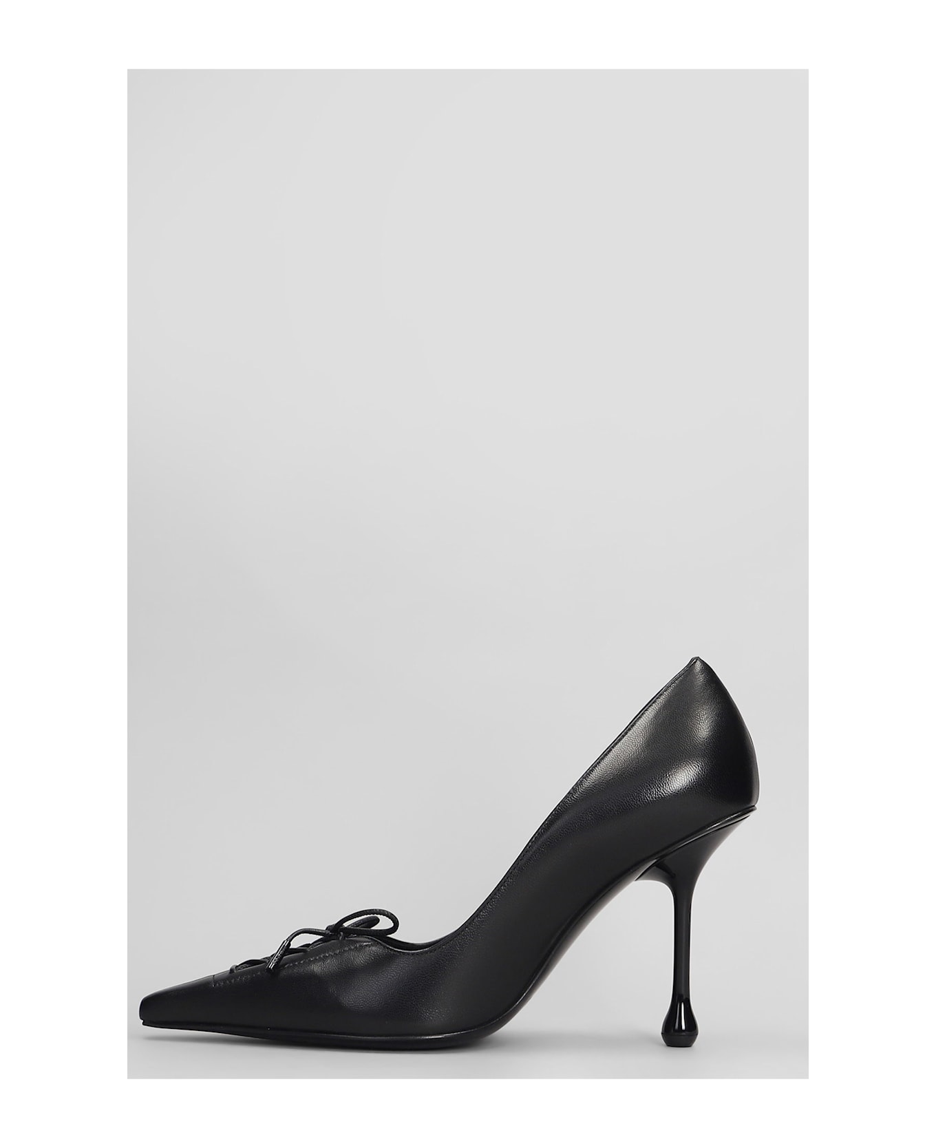 Jimmy Choo Scarlett 85 Pumps In Black Leather - black