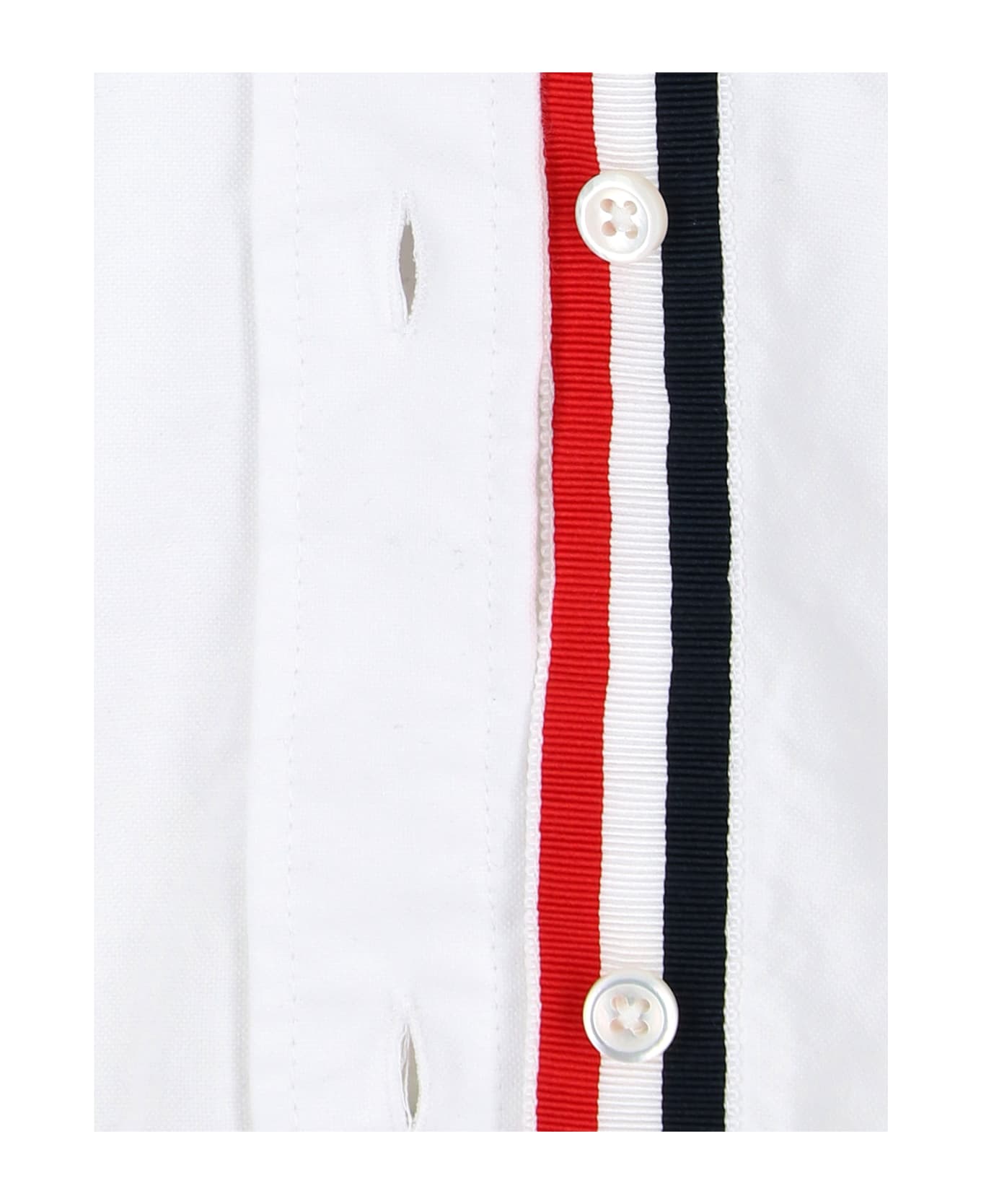 Thom Browne Chemisier Dress - WHITE