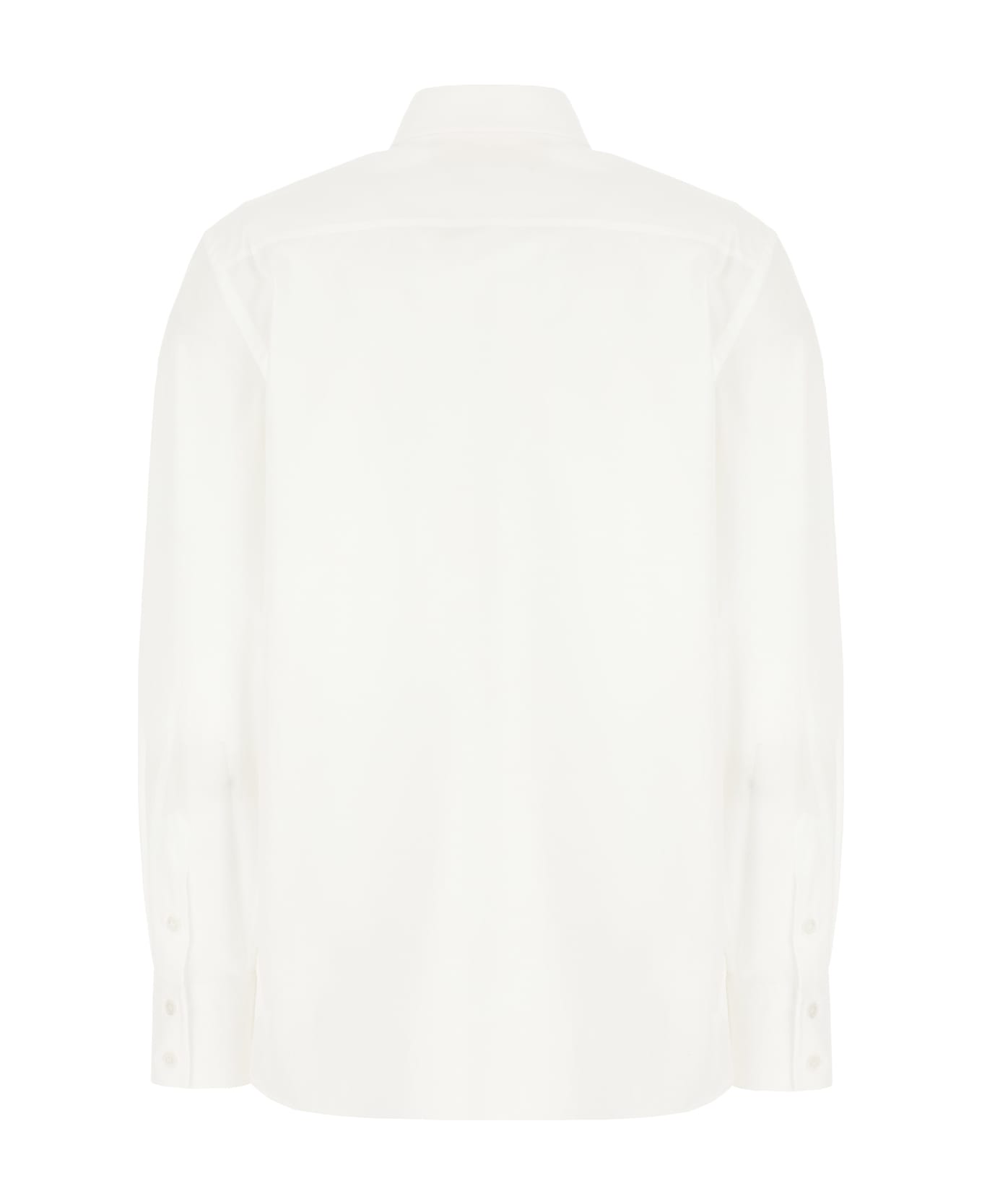 Valentino White Poplin Shirt - White