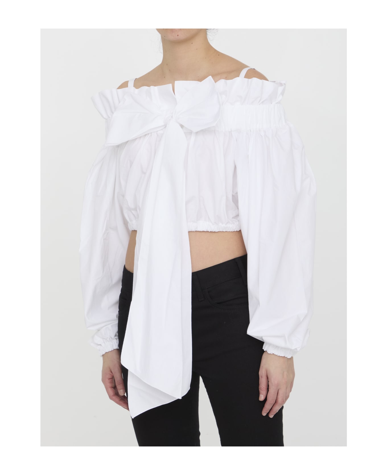 Patou Bustier Top - WHITE ブラウス