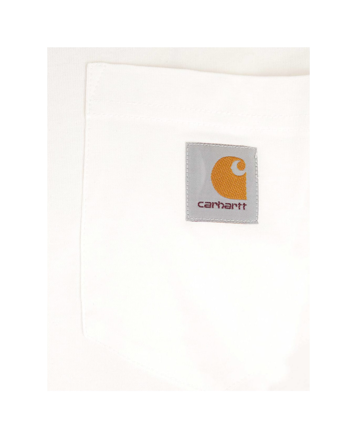Carhartt T-shirt With Pocket - .xx White