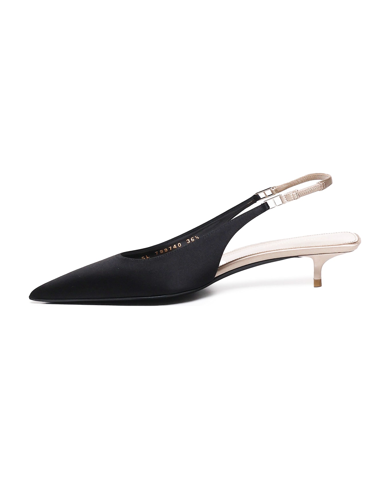Saint Laurent Slingback Cherish - BLACK