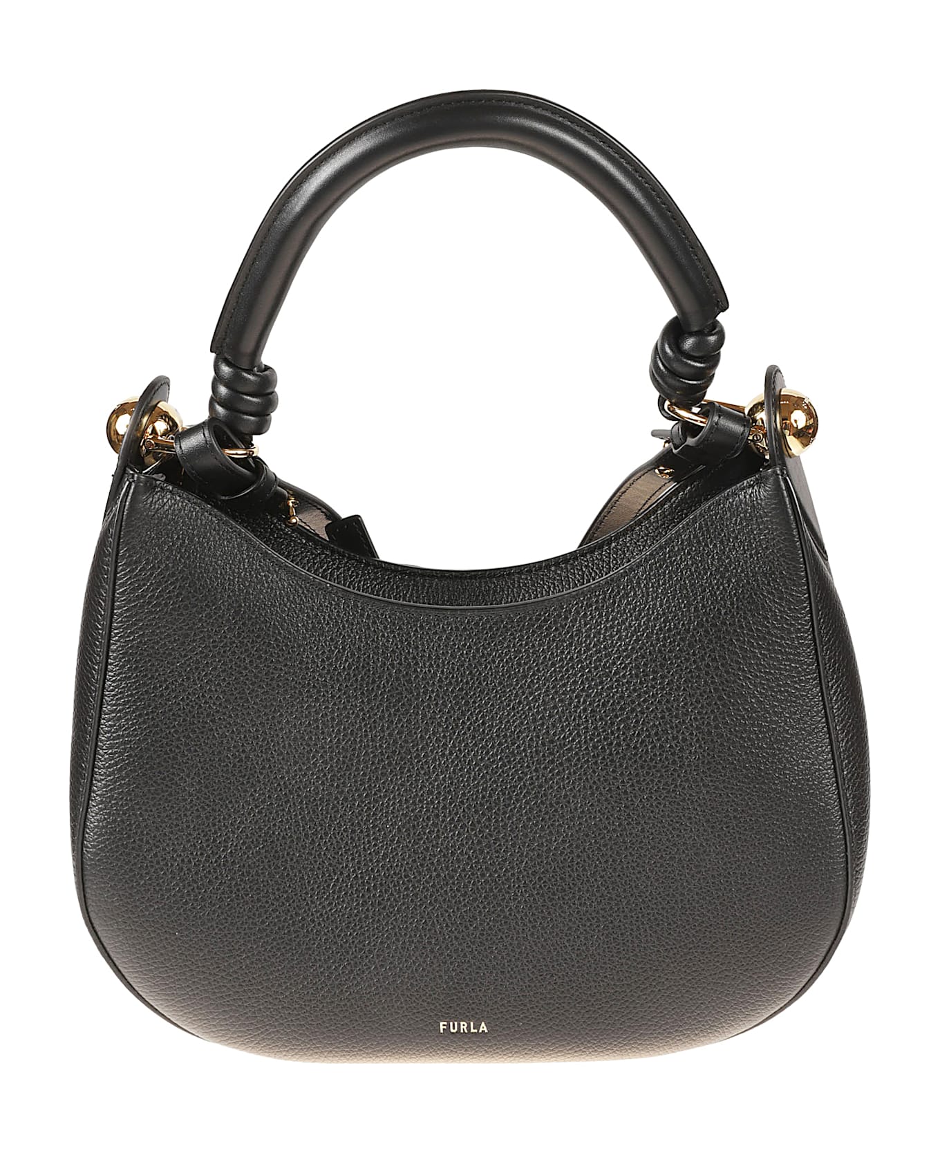 Furla Adjustable Strap Shoulder Bag - Black