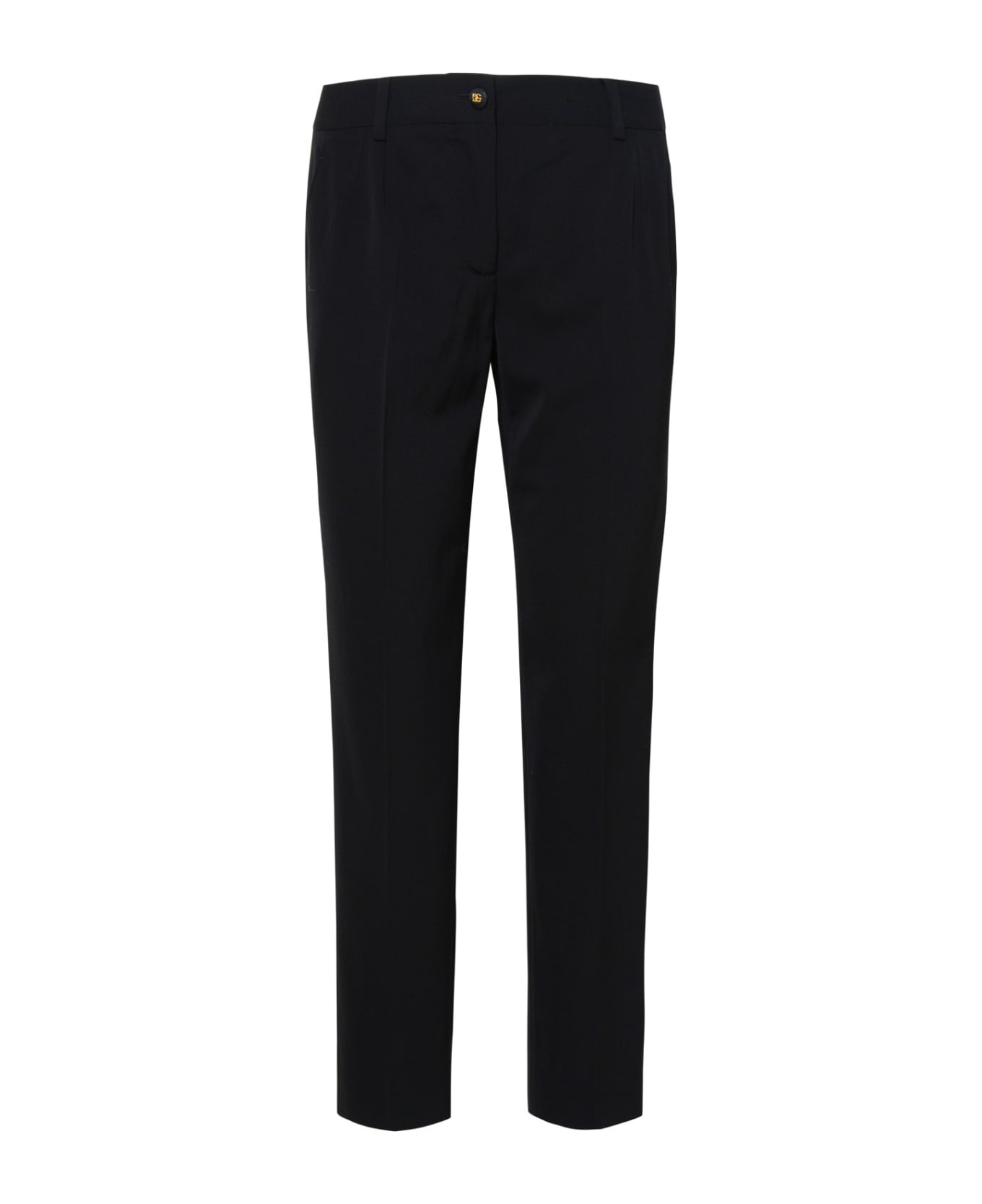 Dolce & Gabbana 'kate' Black Wool Pants - NERO