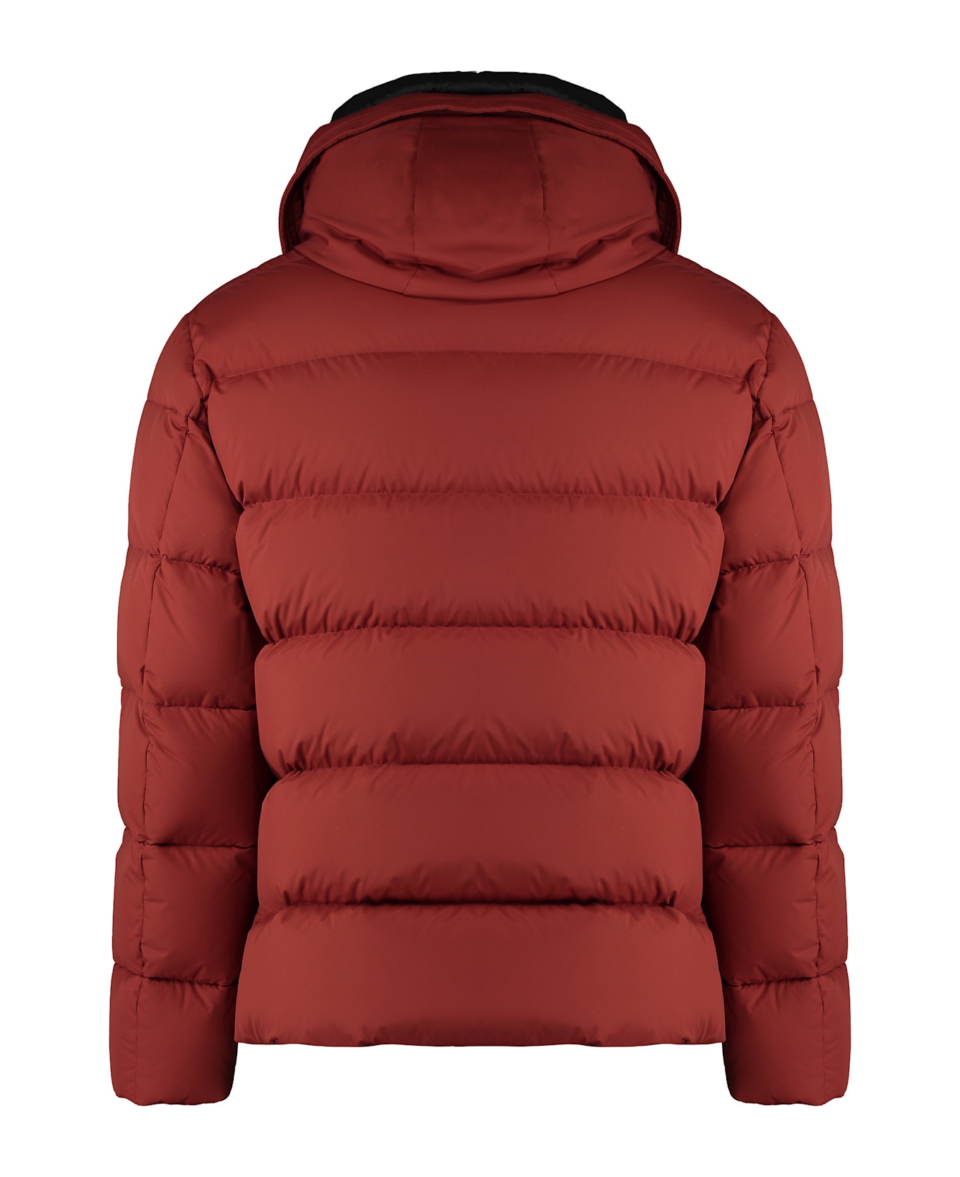 Moorer Erenio Hooded Short Down Jacket - red