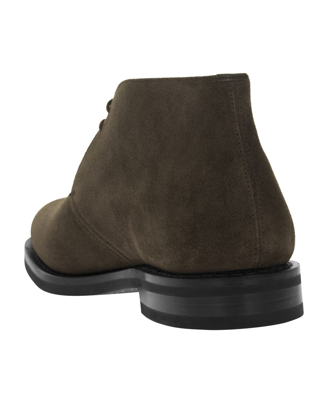 Church's Ryder - Suede Leather Ankle Boot - BROWN