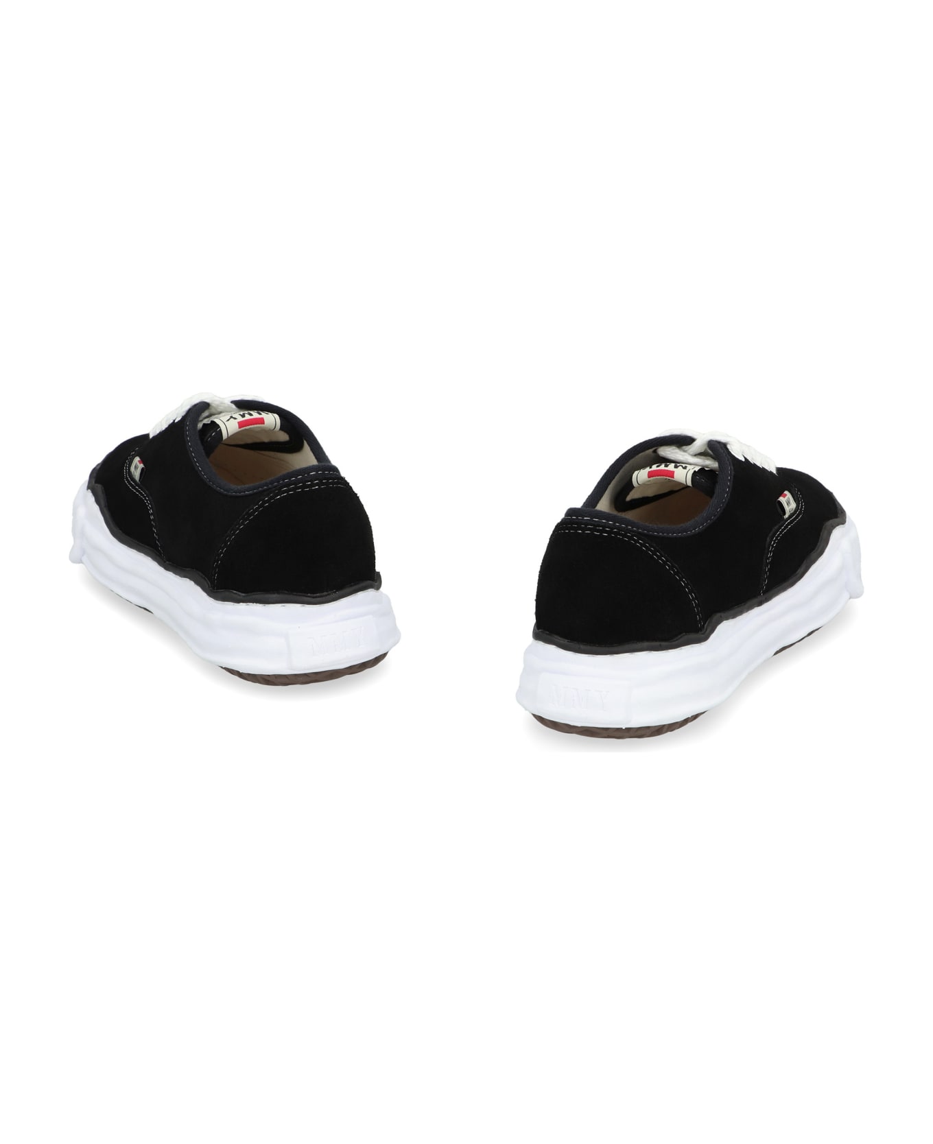 Mihara Yasuhiro Baker Canvas Low-top Sneakers - black