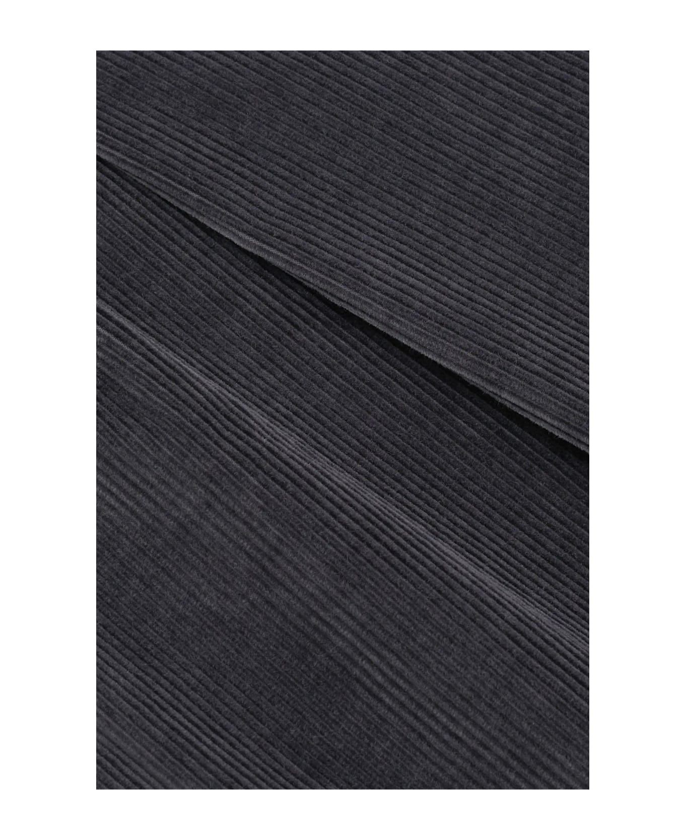 Drôle de Monsieur Le Pantalon Golfeur Corduroy - Dgr Dark Grey