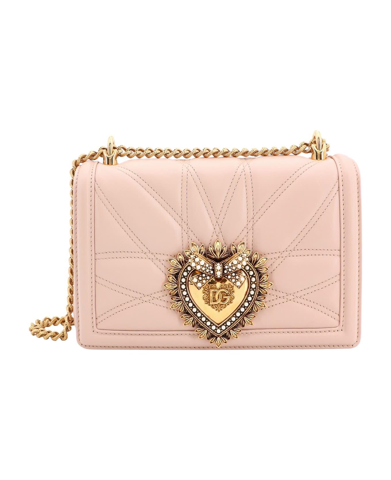 Dolce & Gabbana Devotion Shoulder Bag - Pink