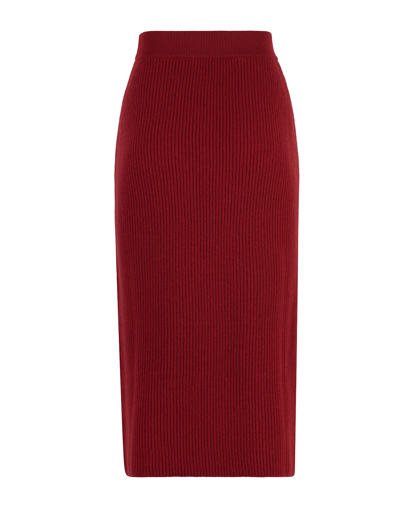Malo Cashmere Skirt - red
