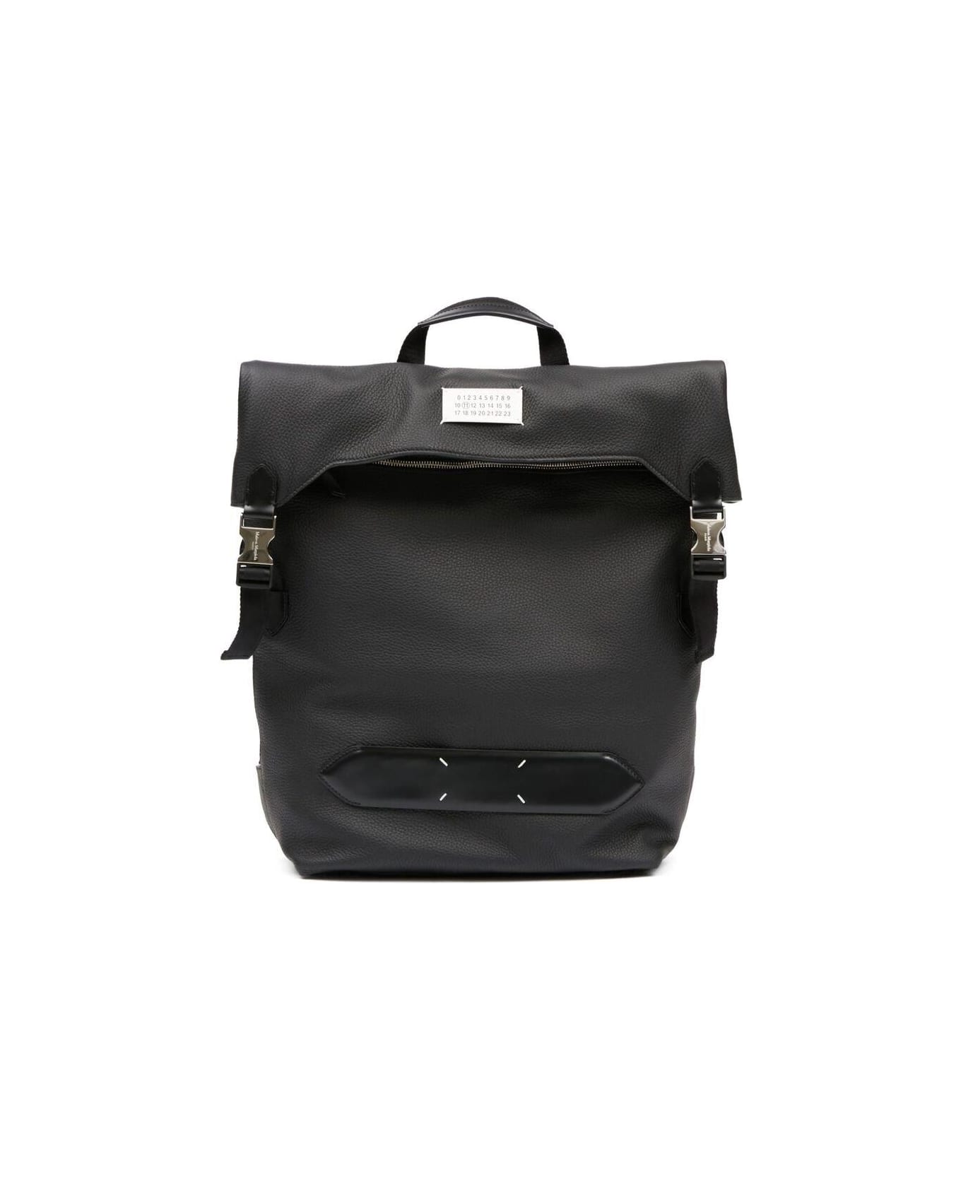 Maison Margiela Soft 5ac Flap Backpack - Black バックパック