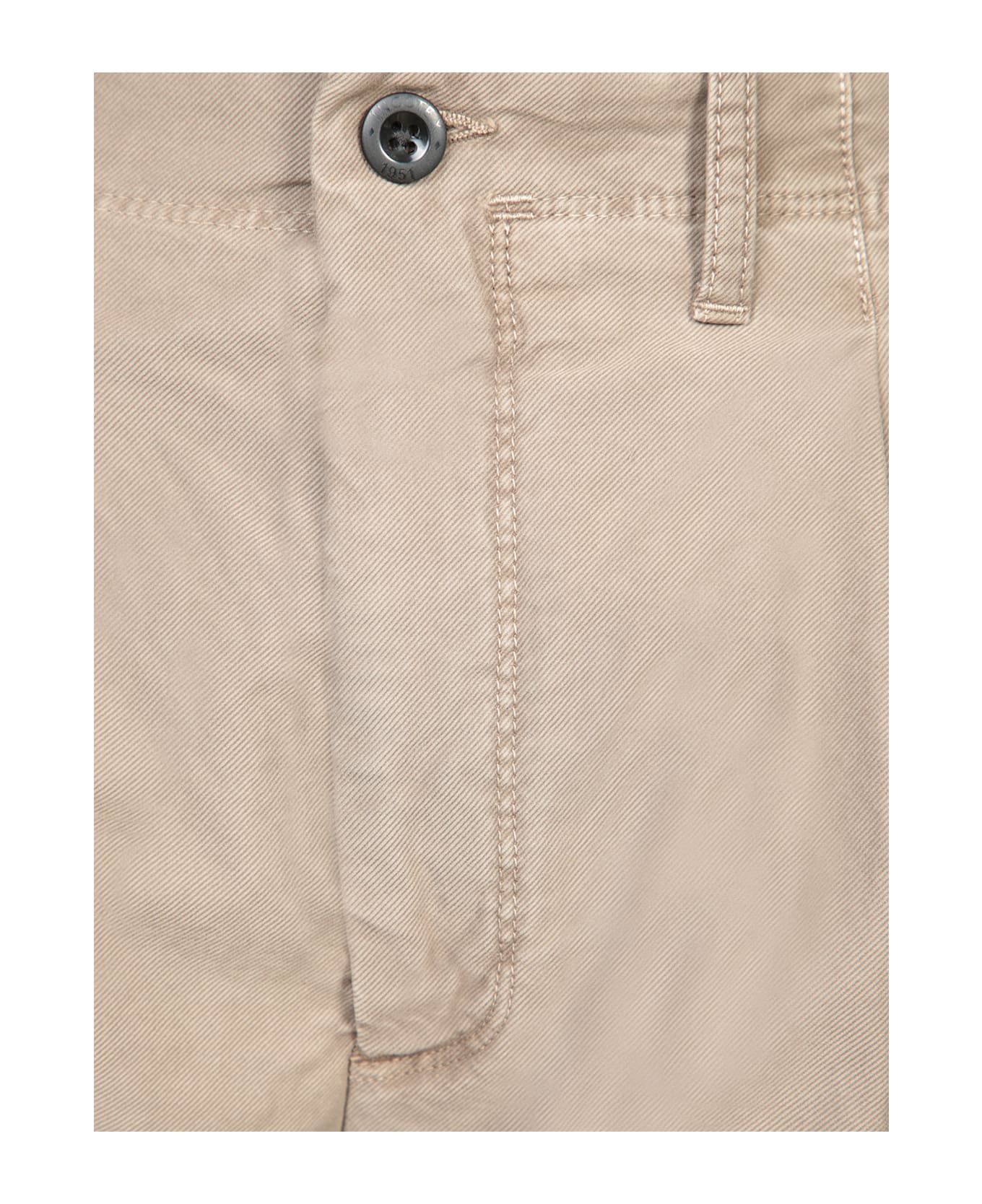 Incotex Brown Chino Pants - Brown