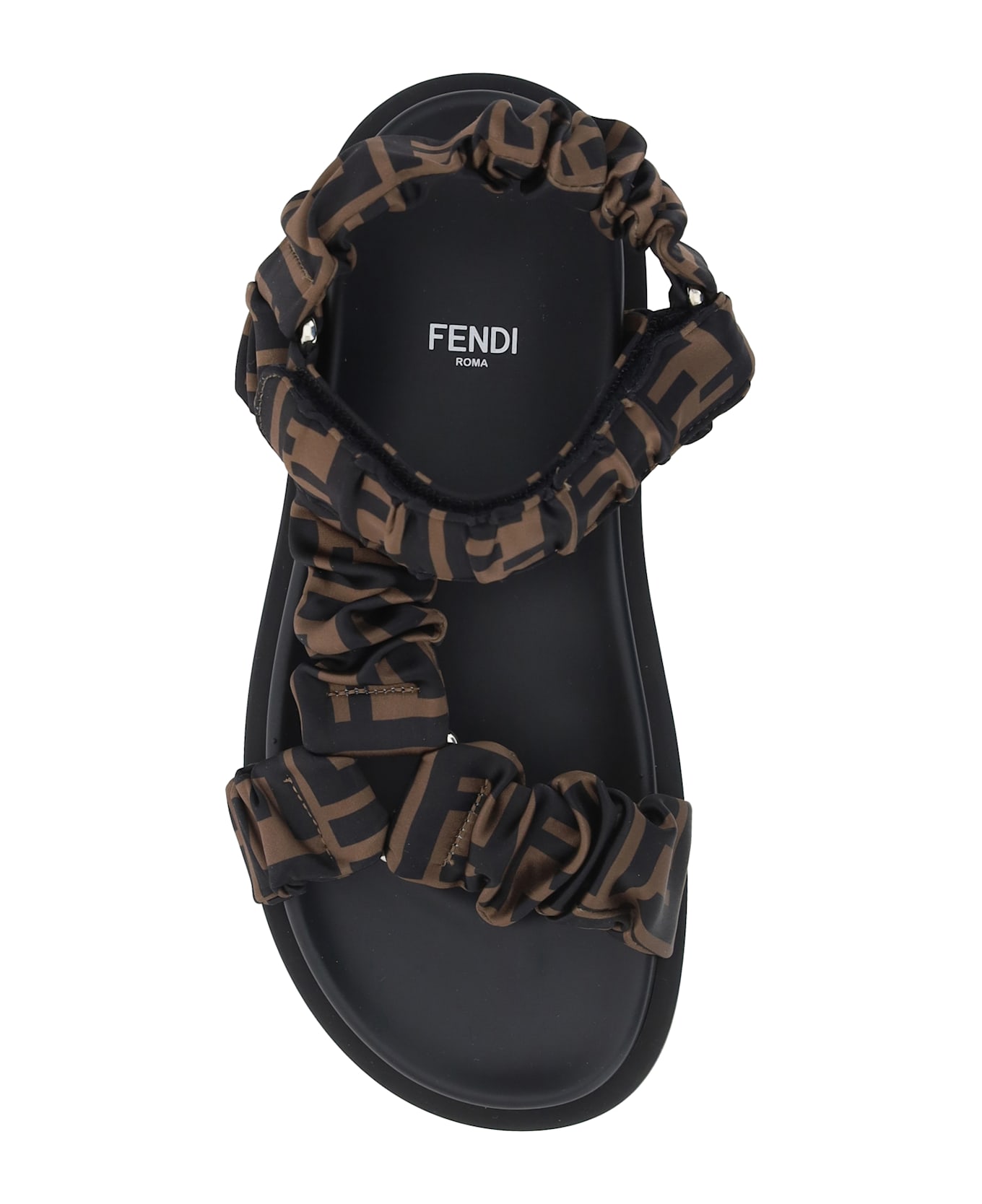 Fendi Sandals - Tabacco Nero