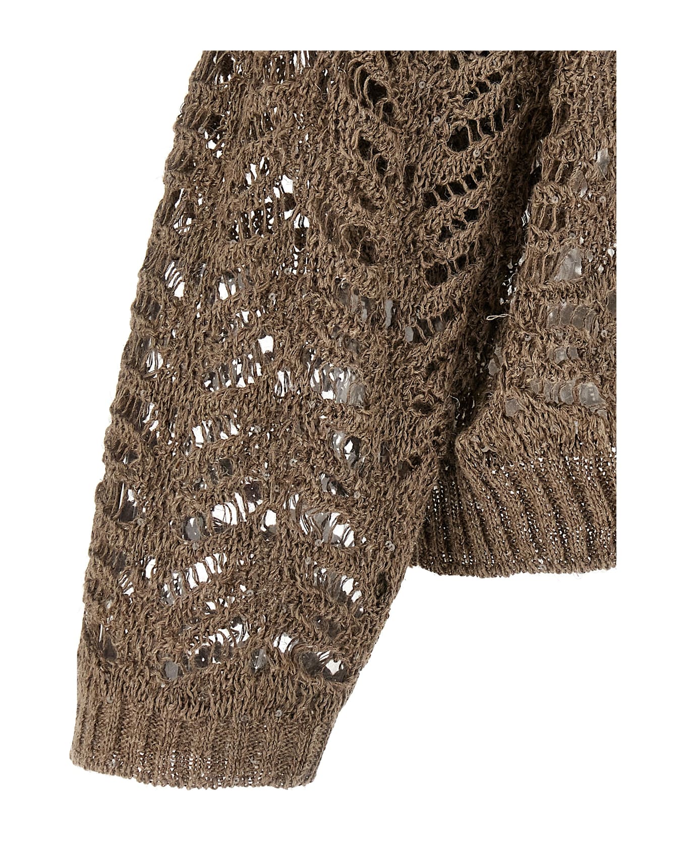 Openwork Sweater - Thumbnail 1