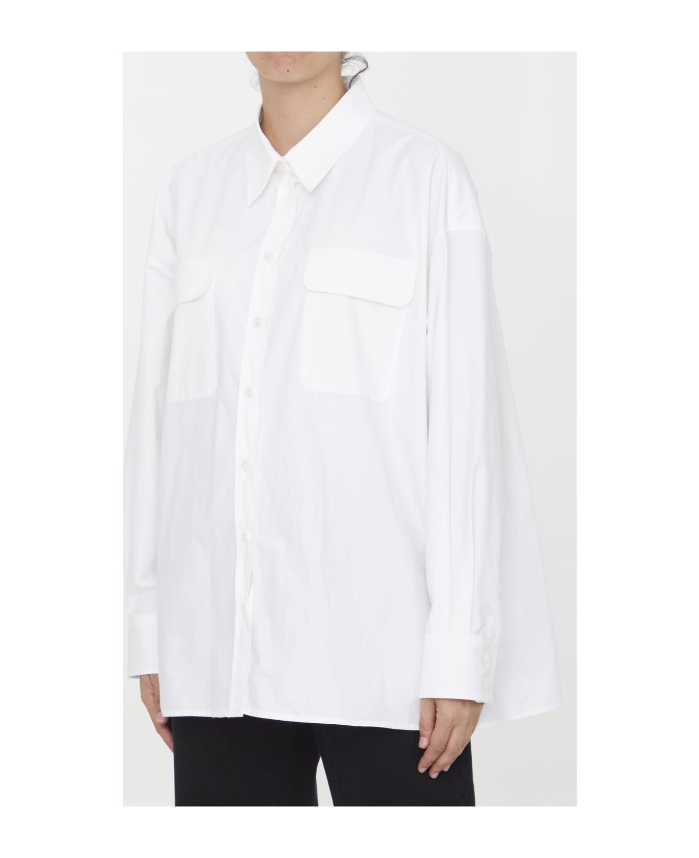 Armarium Leo Pocket Shirt - WHITE
