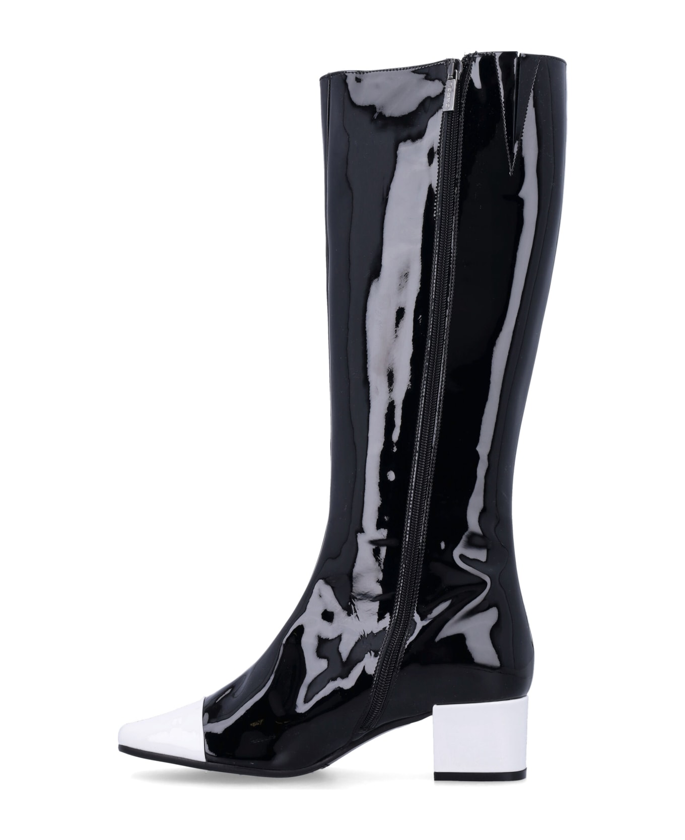 Carel Malaga Boots - BLACK WHITE