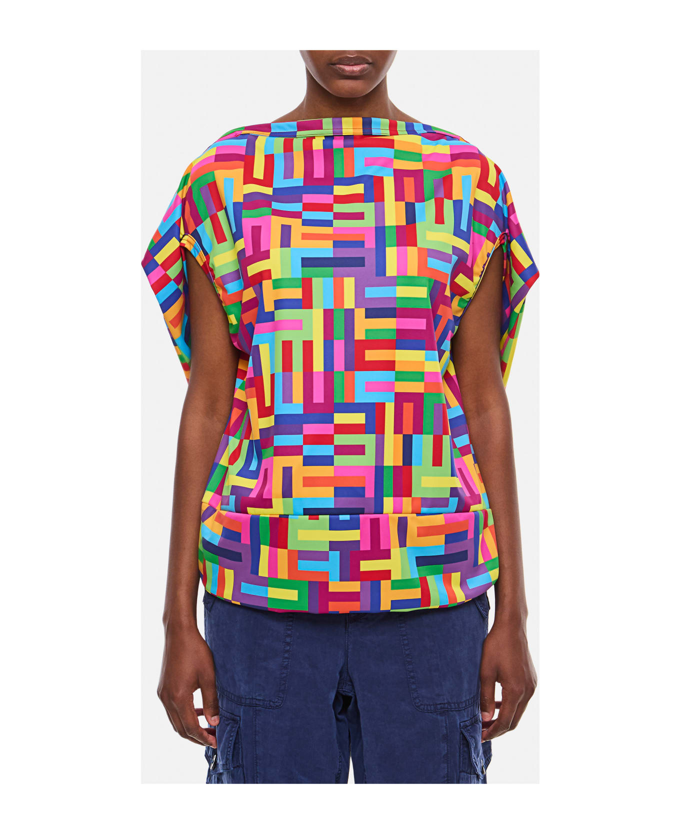 Karpos Men s clothing Jackets Geometric Pattern Top - MultiColour