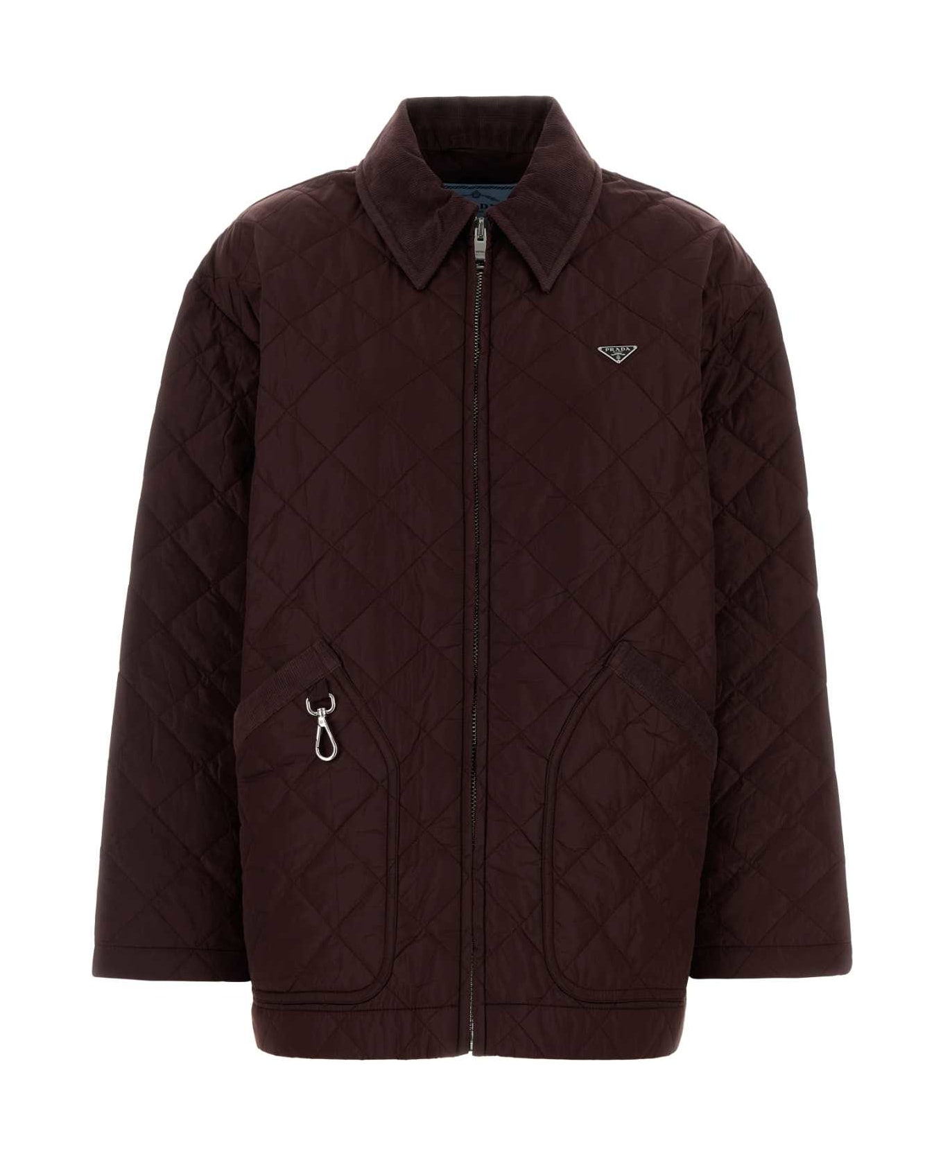 Prada Grape Re-nylon Jacket - GRANATO