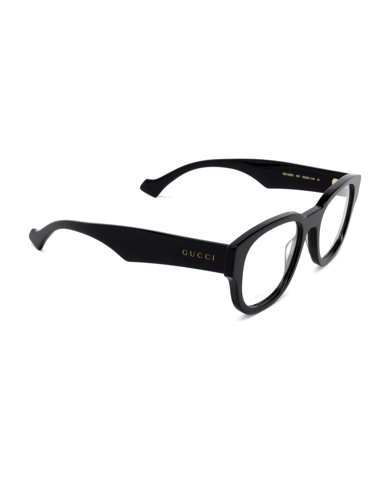 Gucci Eyewear Gg1429o Black Glasses - Black